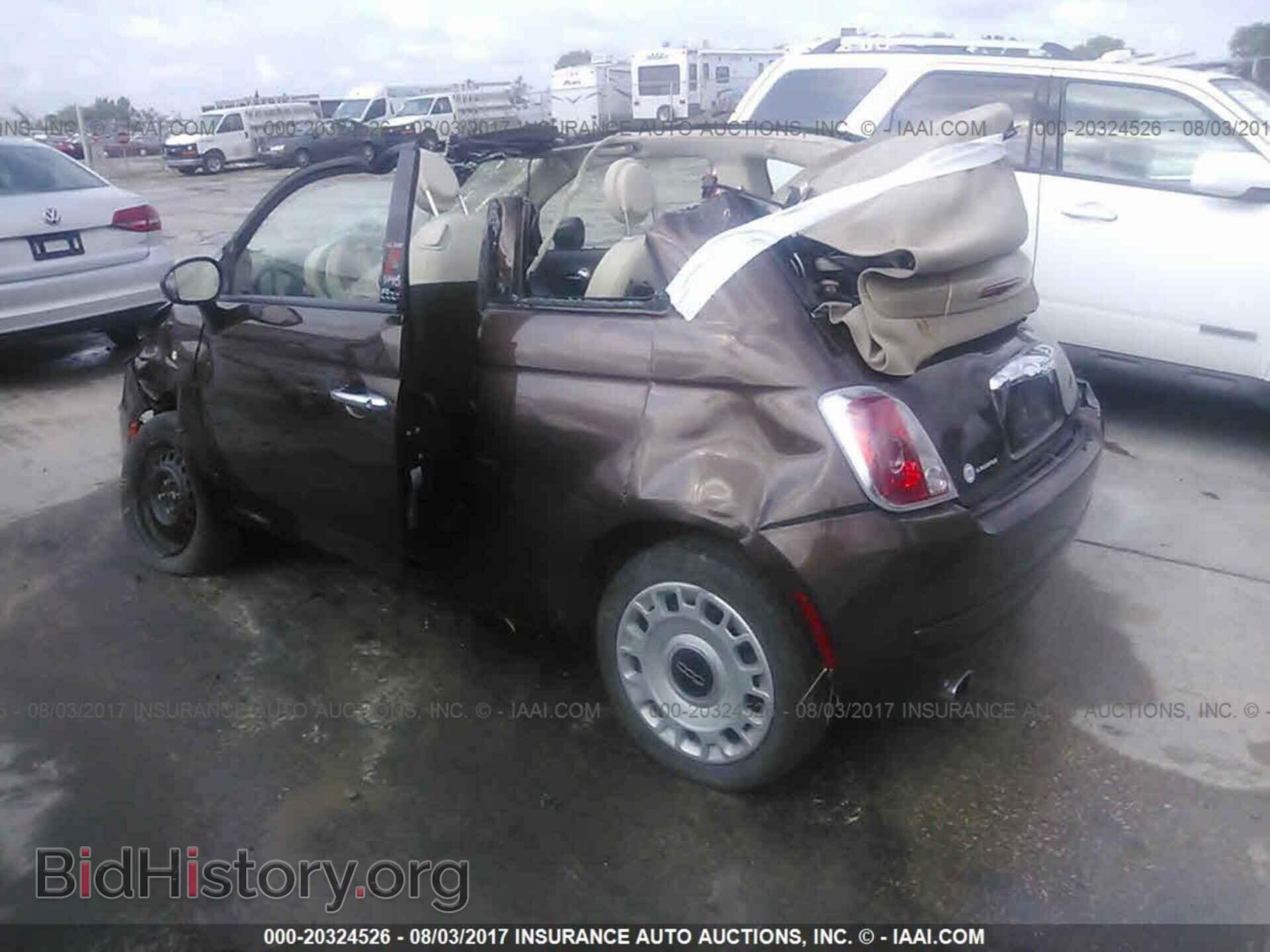 2015 Fiat 500 - VIN: 3C3CFFDR5FT514059 - Photo 3