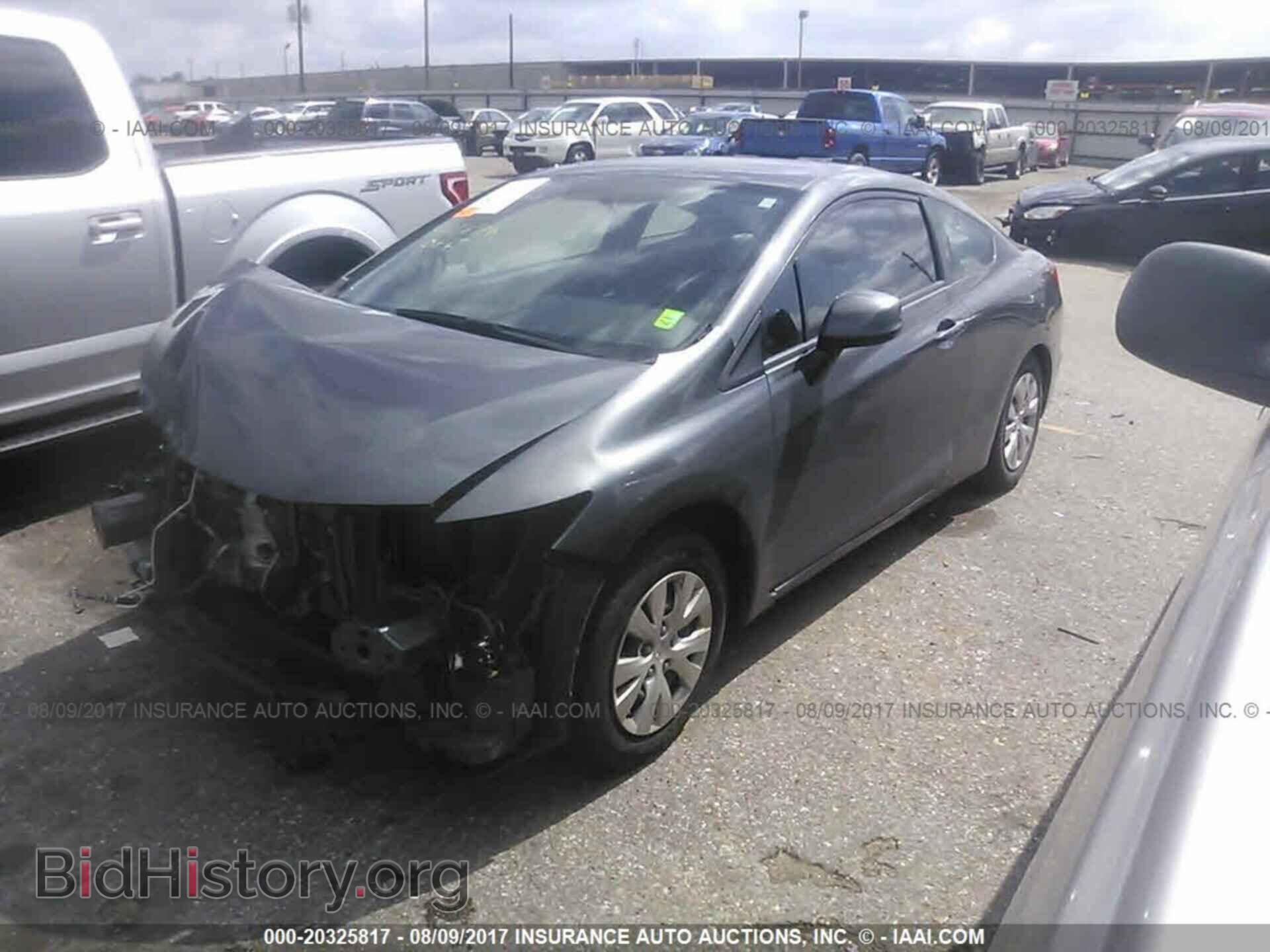 2012 Honda Civic - VIN: 2HGFG3B59CH550363 - Фото 2