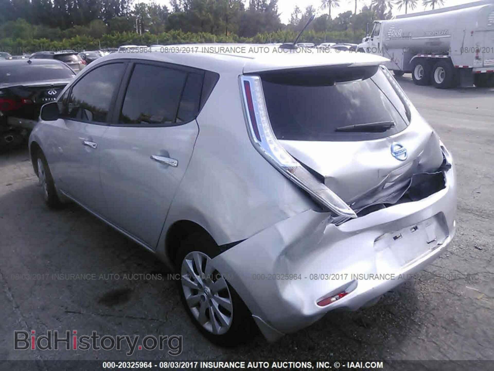 2013 Nissan Leaf - VIN: 1N4AZ0CP4DC424892 - Фото 3