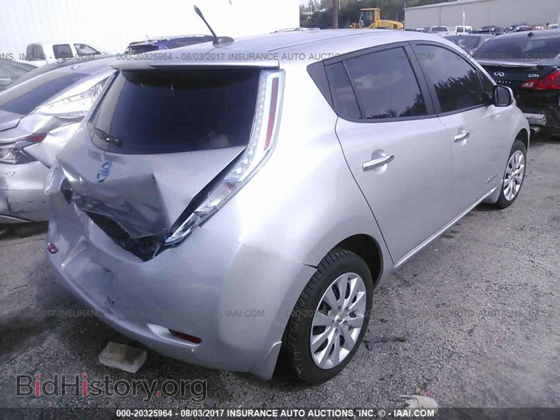 2013 Nissan Leaf - VIN: 1N4AZ0CP4DC424892 - Фото 4