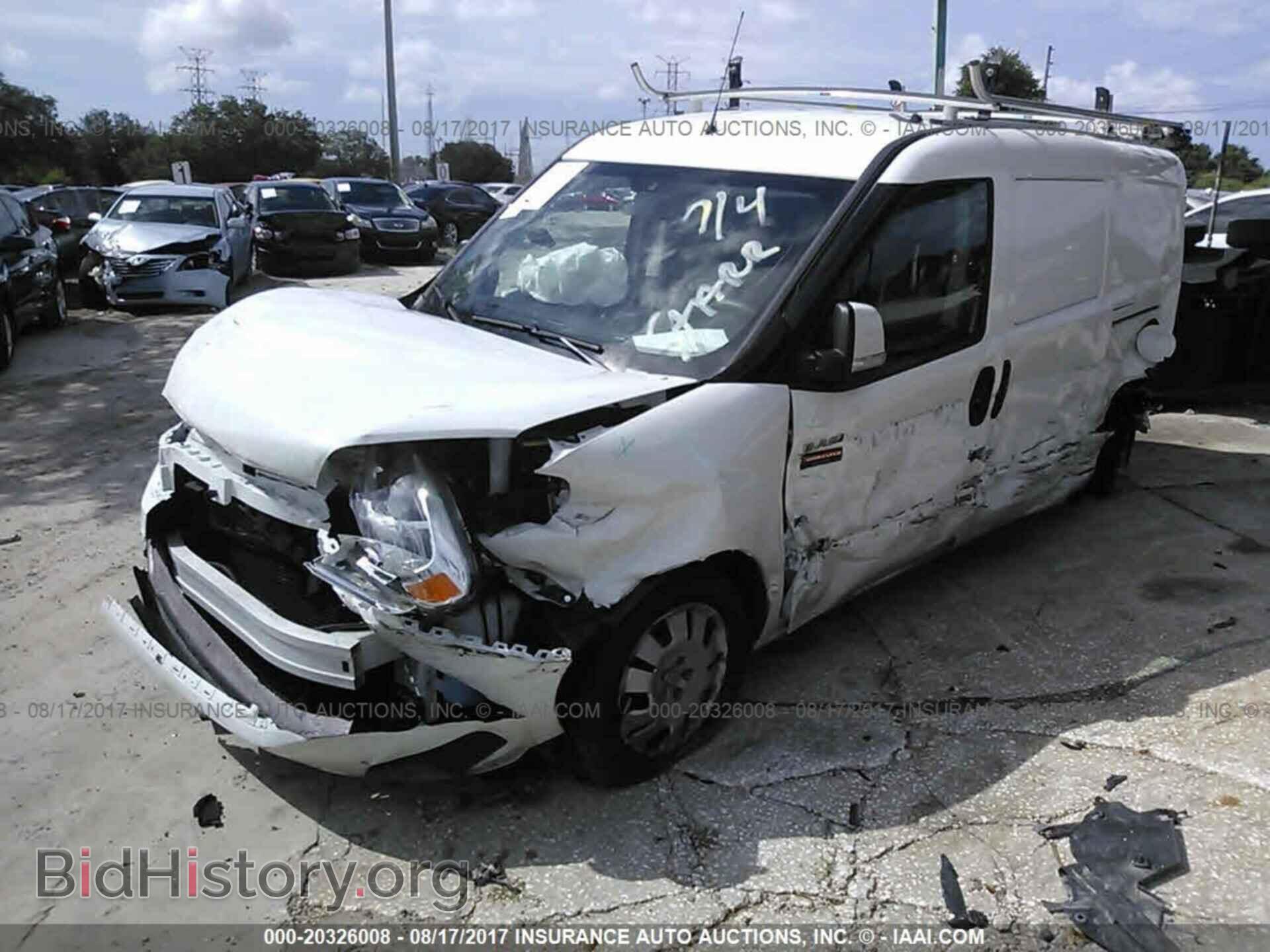 2017 Ram Promaster - VIN: ZFBERFBB0H6D83272 - Photo 2