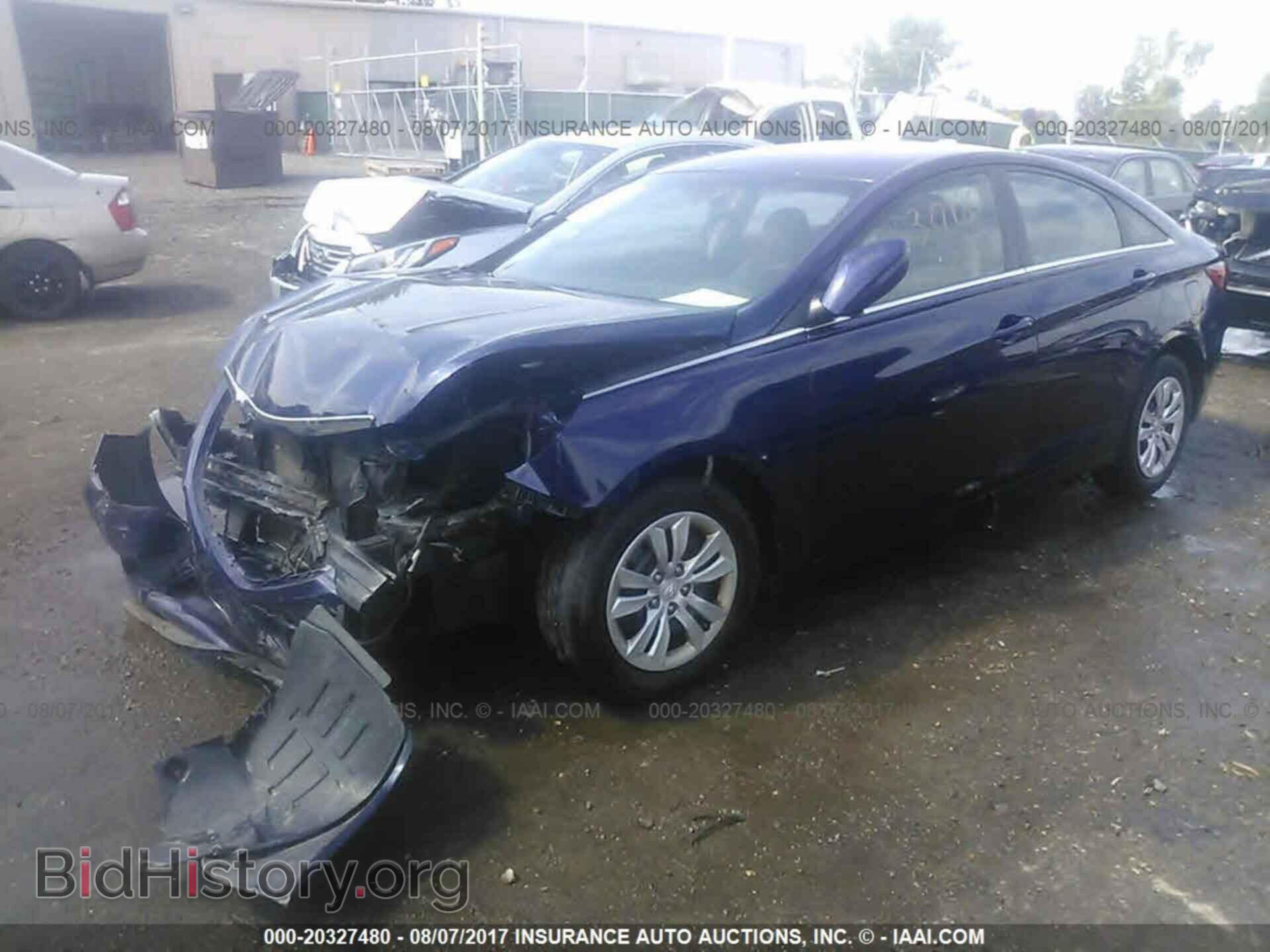 2012 Hyundai Sonata - VIN: 5NPEB4AC9CH480269 - Фото 2