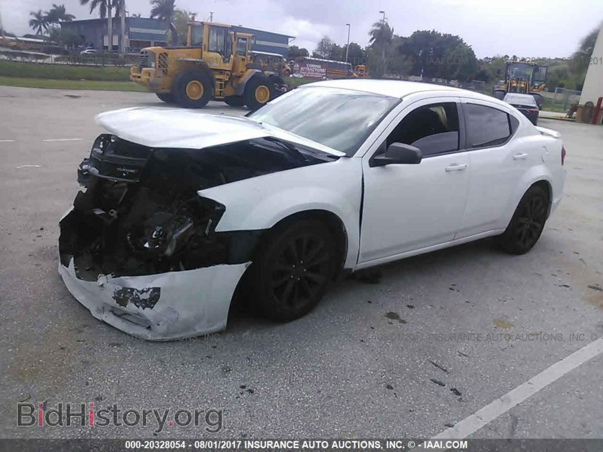 2014 Dodge Avenger - VIN: 1C3CDZAB3EN233519 - Фото 2