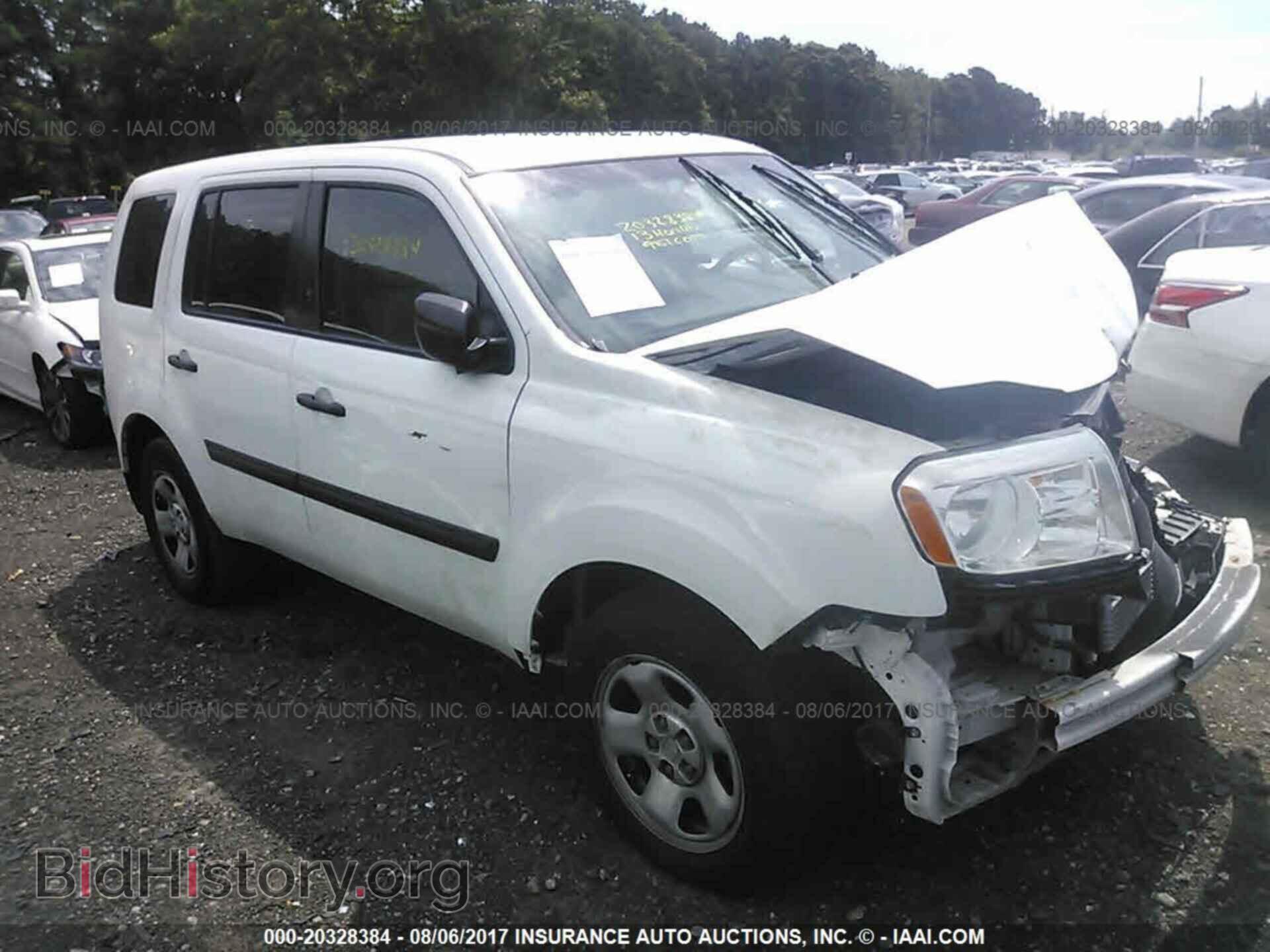 Photo 5FNYF4H20DB013272 - Honda Pilot 2013