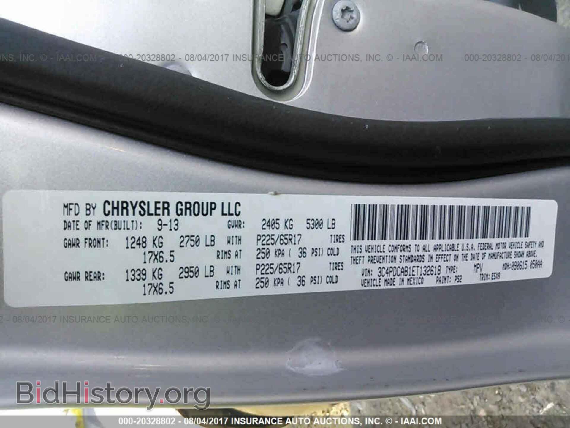 2014 Dodge Journey - VIN: 3C4PDCAB1ET132618 - Photo 9