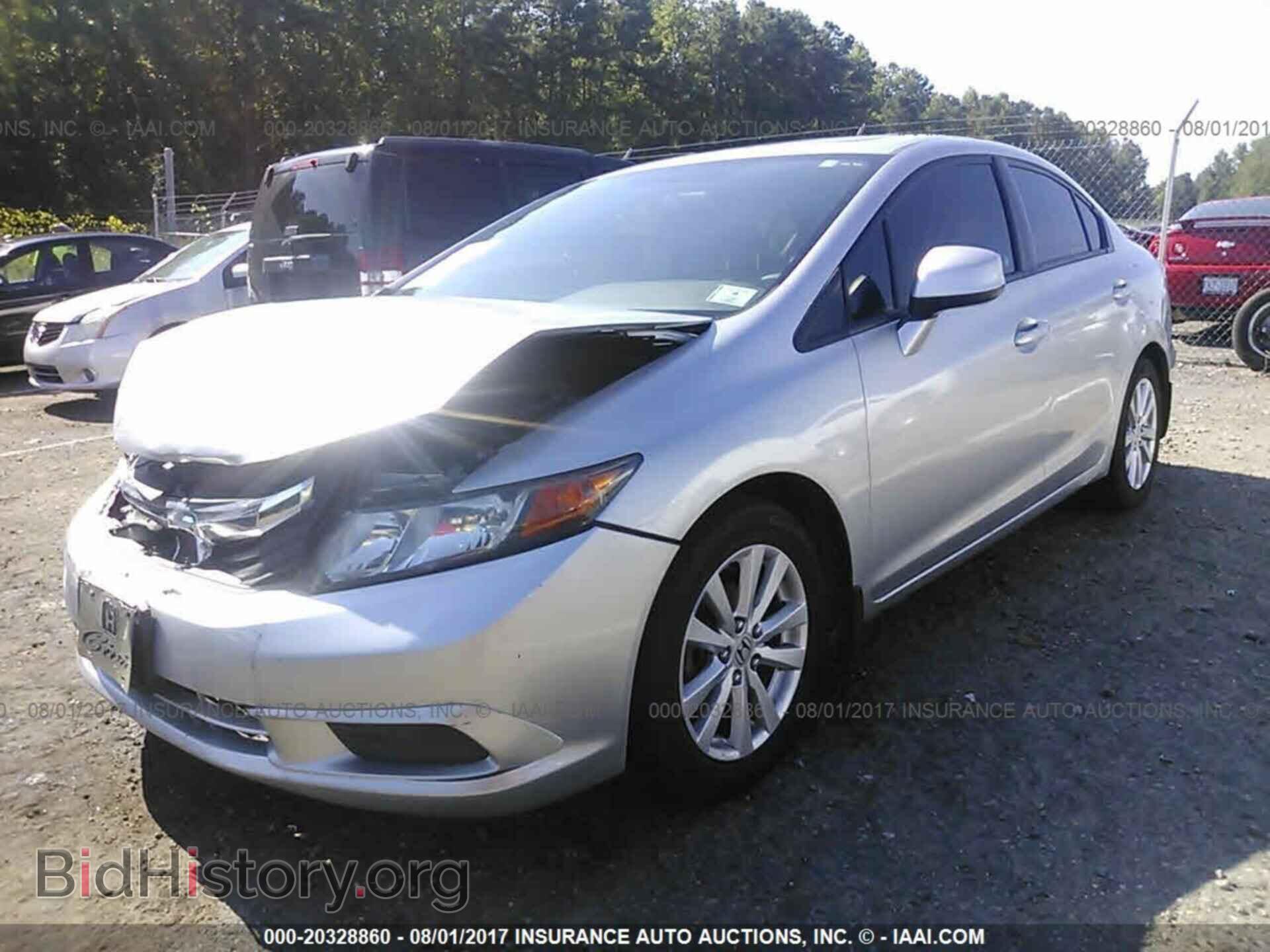 2012 Honda Civic - VIN: JHMFB2F85CS001892 - Фото 2