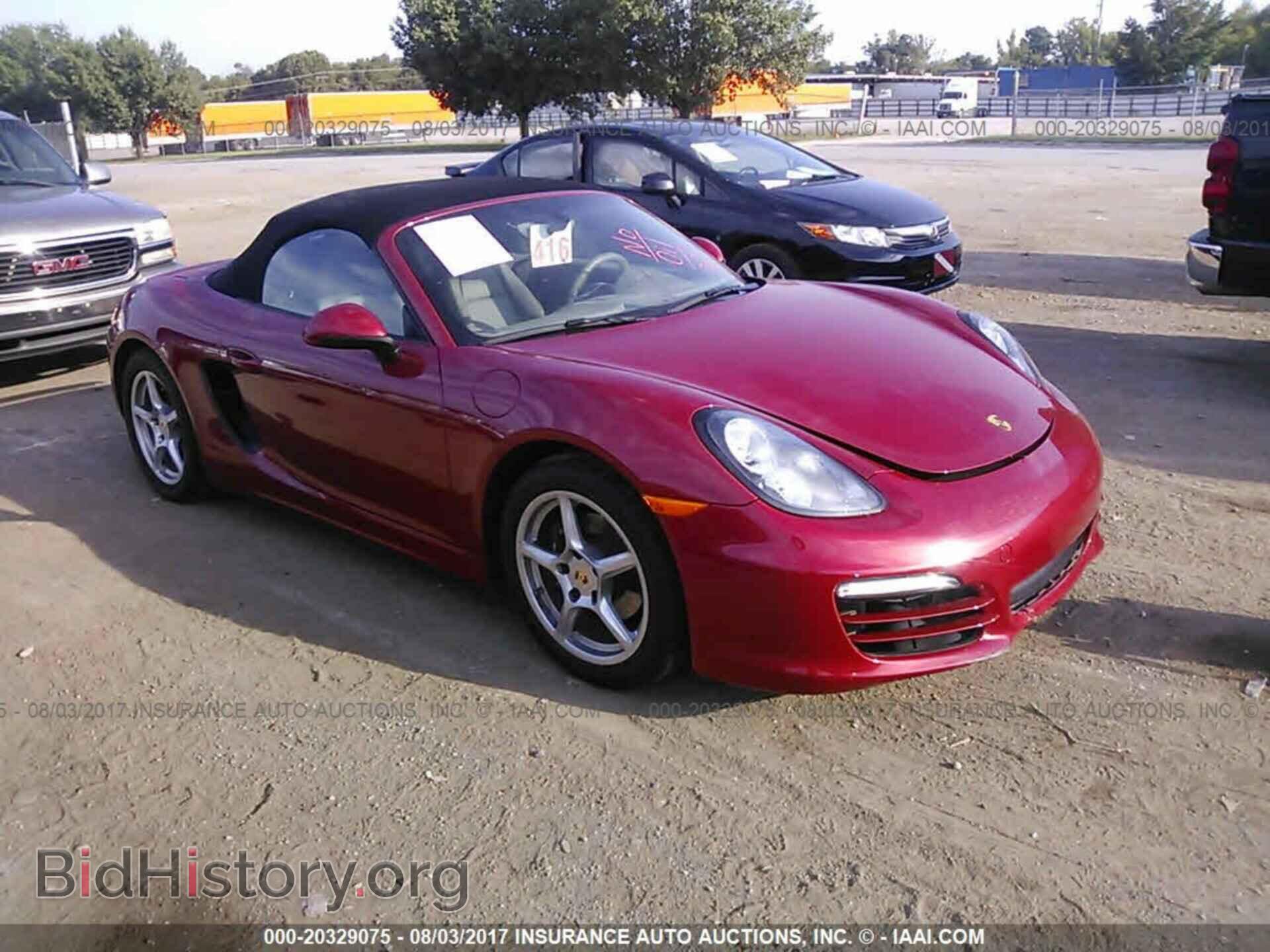 Photo WP0CA2A80ES120547 - Porsche Boxster 2014