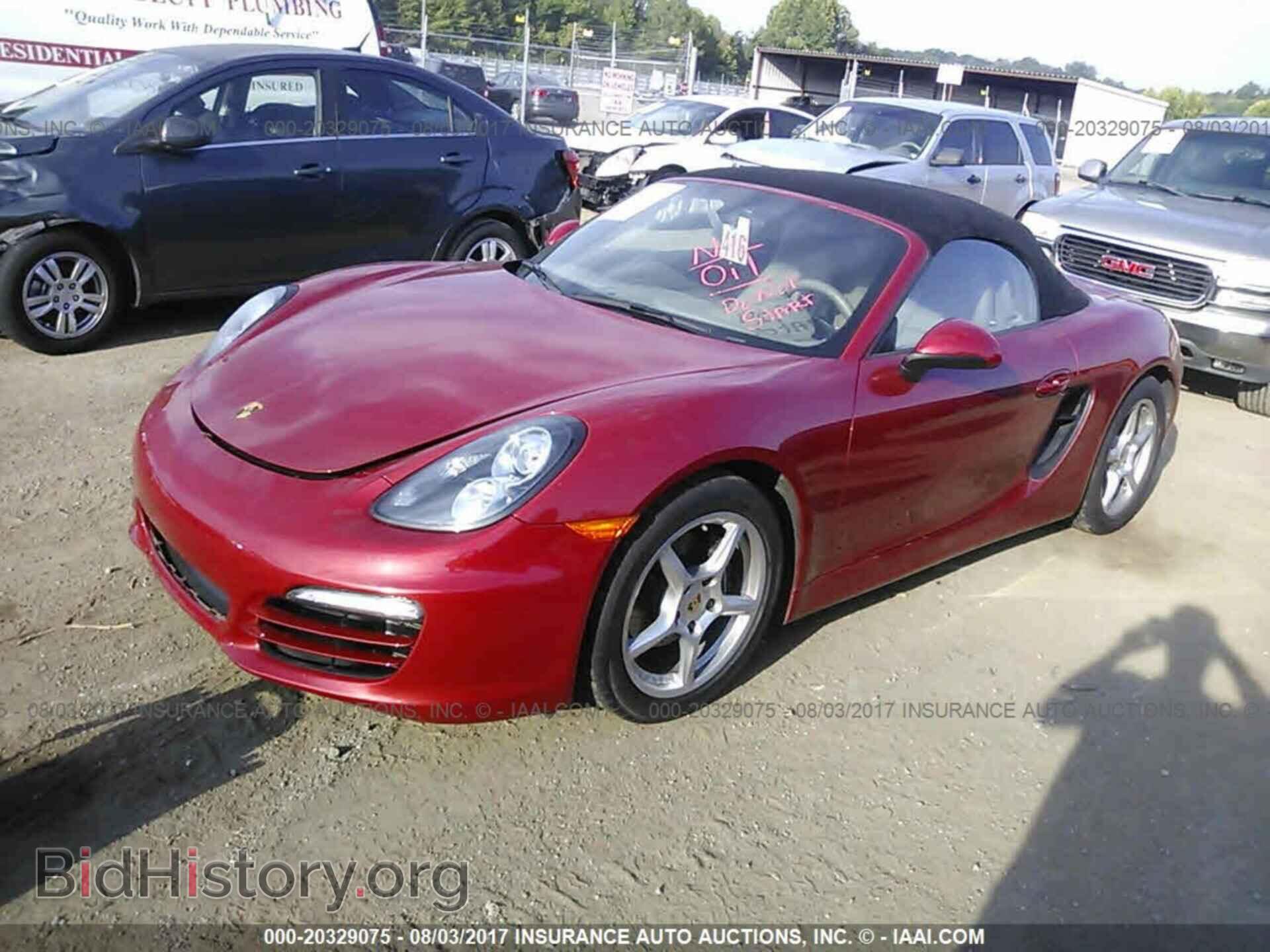 2014 Porsche Boxster - VIN: WP0CA2A80ES120547 - Фото 2