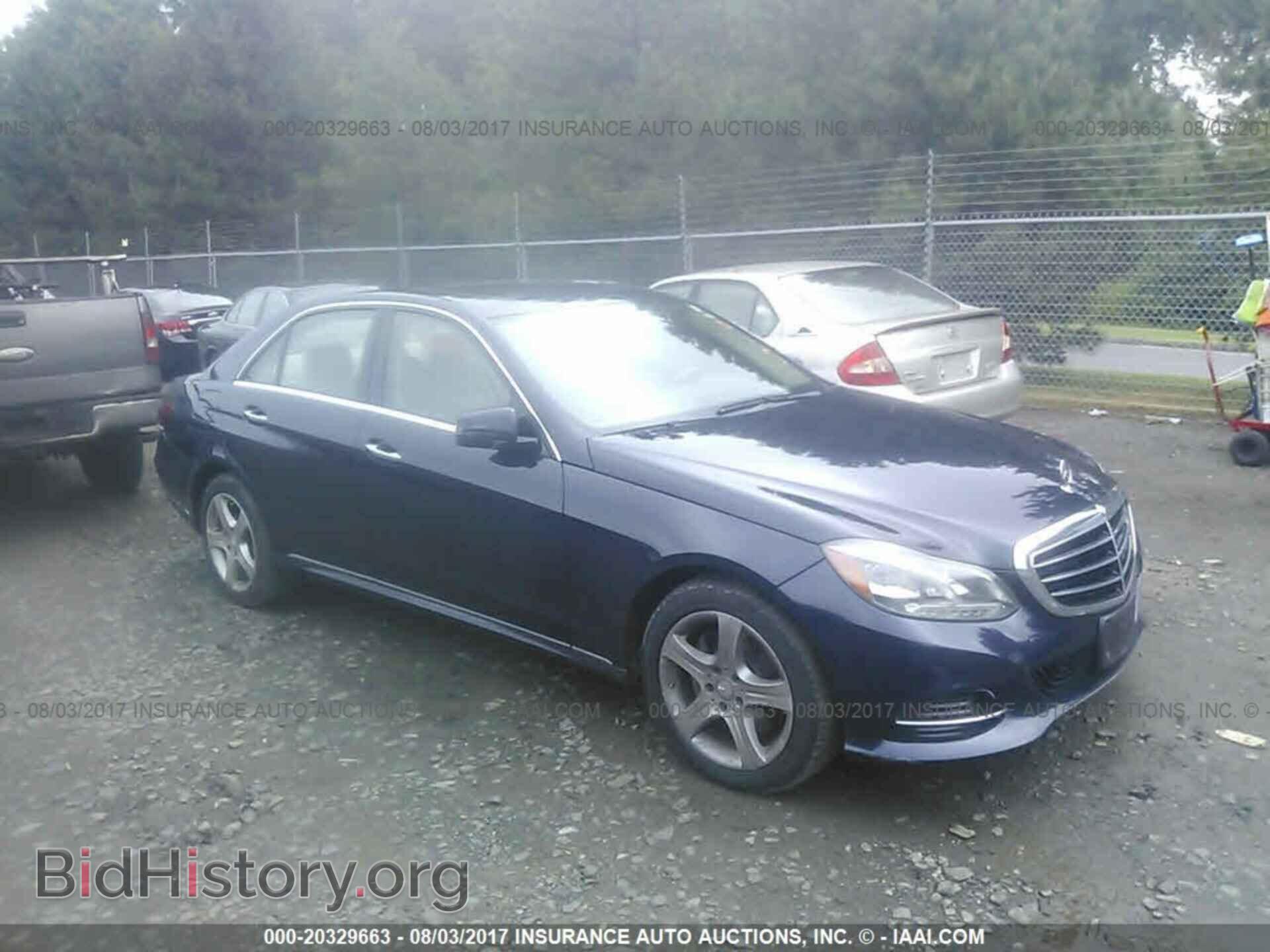Photo WDDHF8JB7EA931263 - Mercedes-benz E 2014