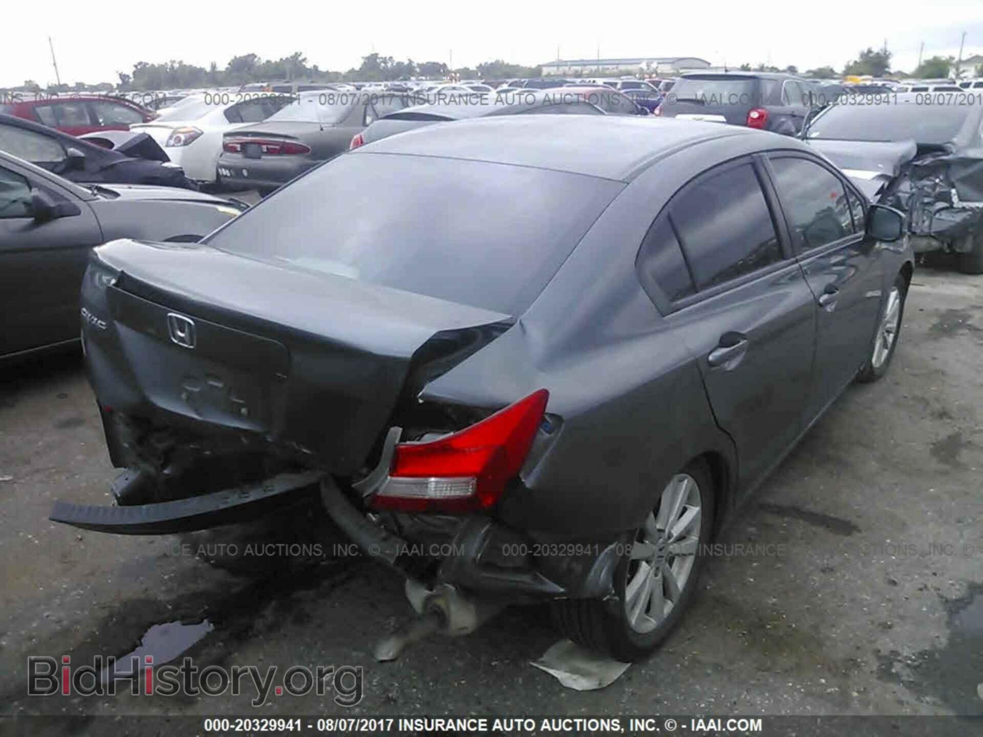 2012 Honda Civic - VIN: 19XFB2F82CE028083 - Фото 4