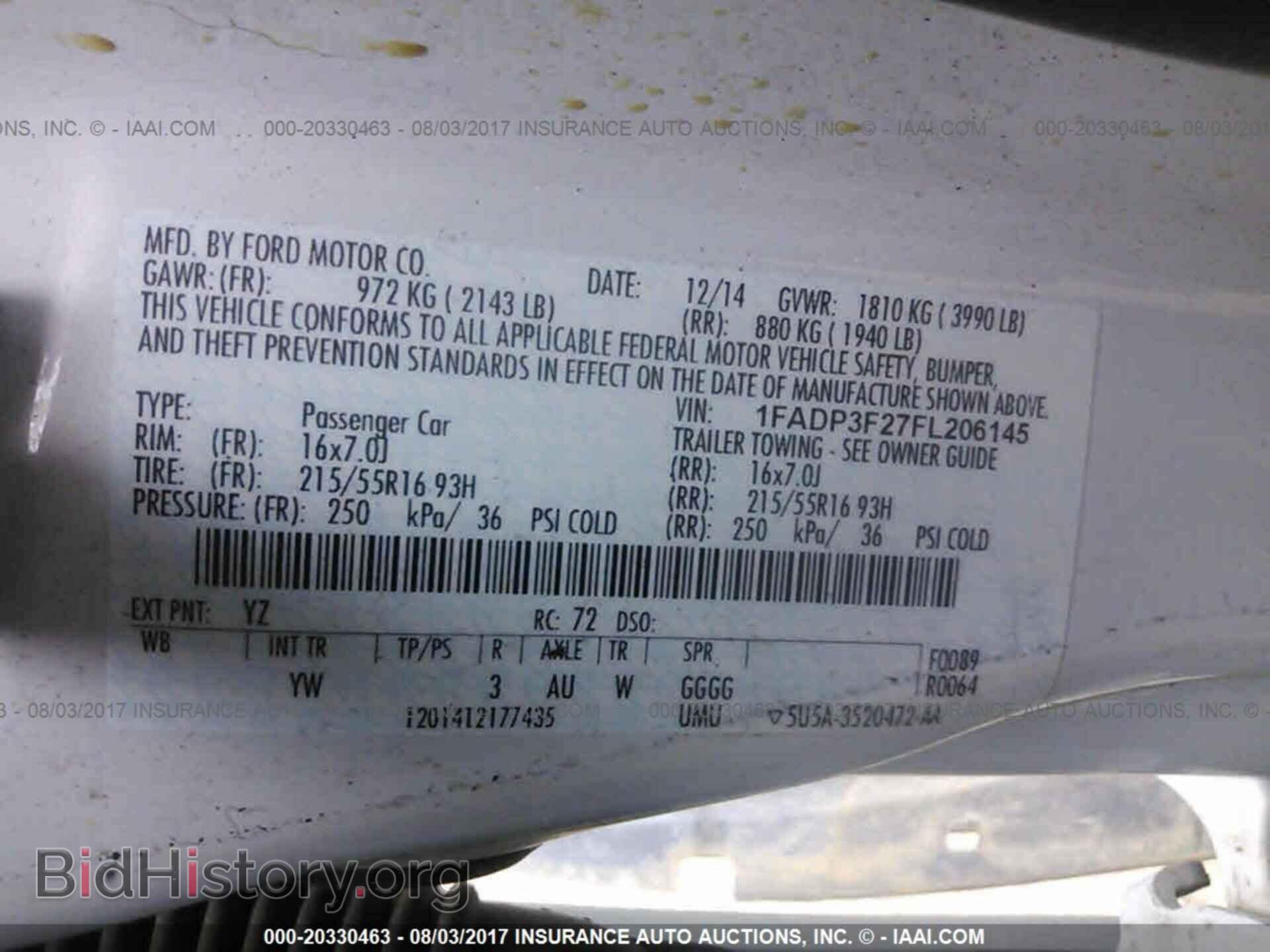 2015 Ford Focus - VIN: 1FADP3F27FL206145 - Photo 9