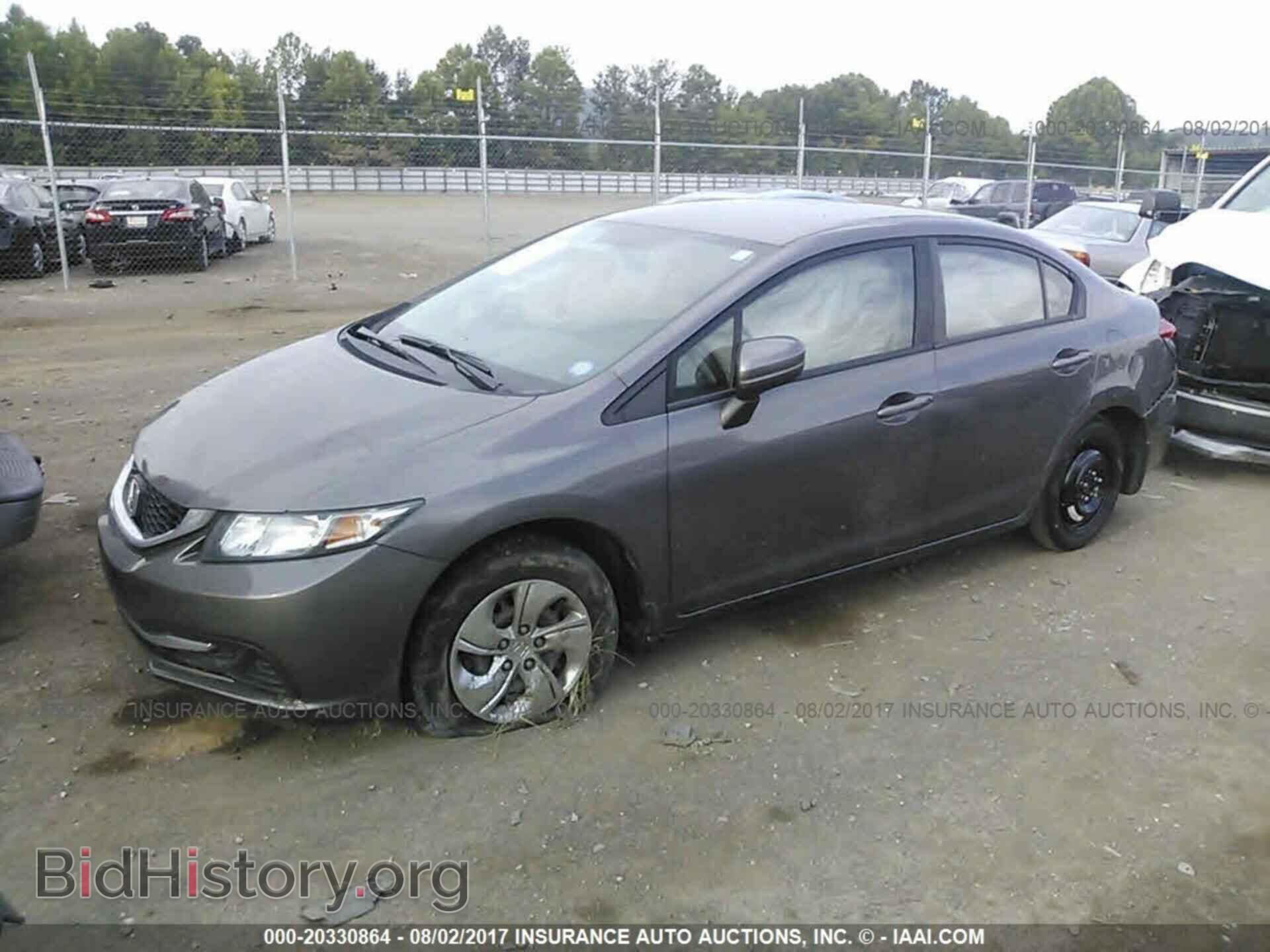 2014 Honda Civic - VIN: 19XFB2F5XEE030026 - Фото 2