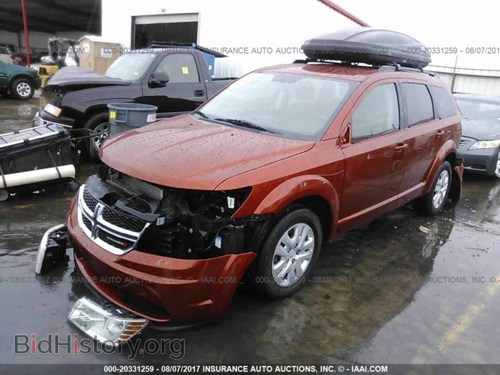2014 Dodge Journey - VIN: 3C4PDDAGXET226594 - Фото 2
