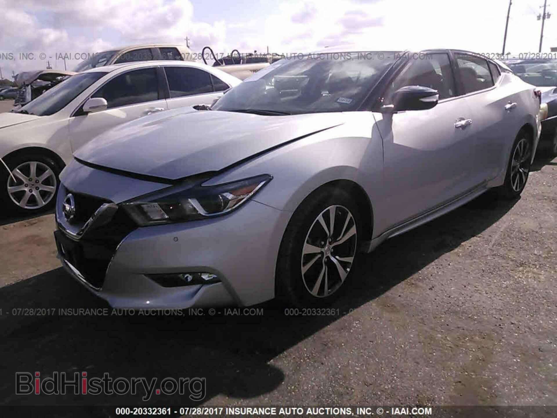 2017 Nissan Maxima - VIN: 1N4AA6AP4HC379228 - Фото 2