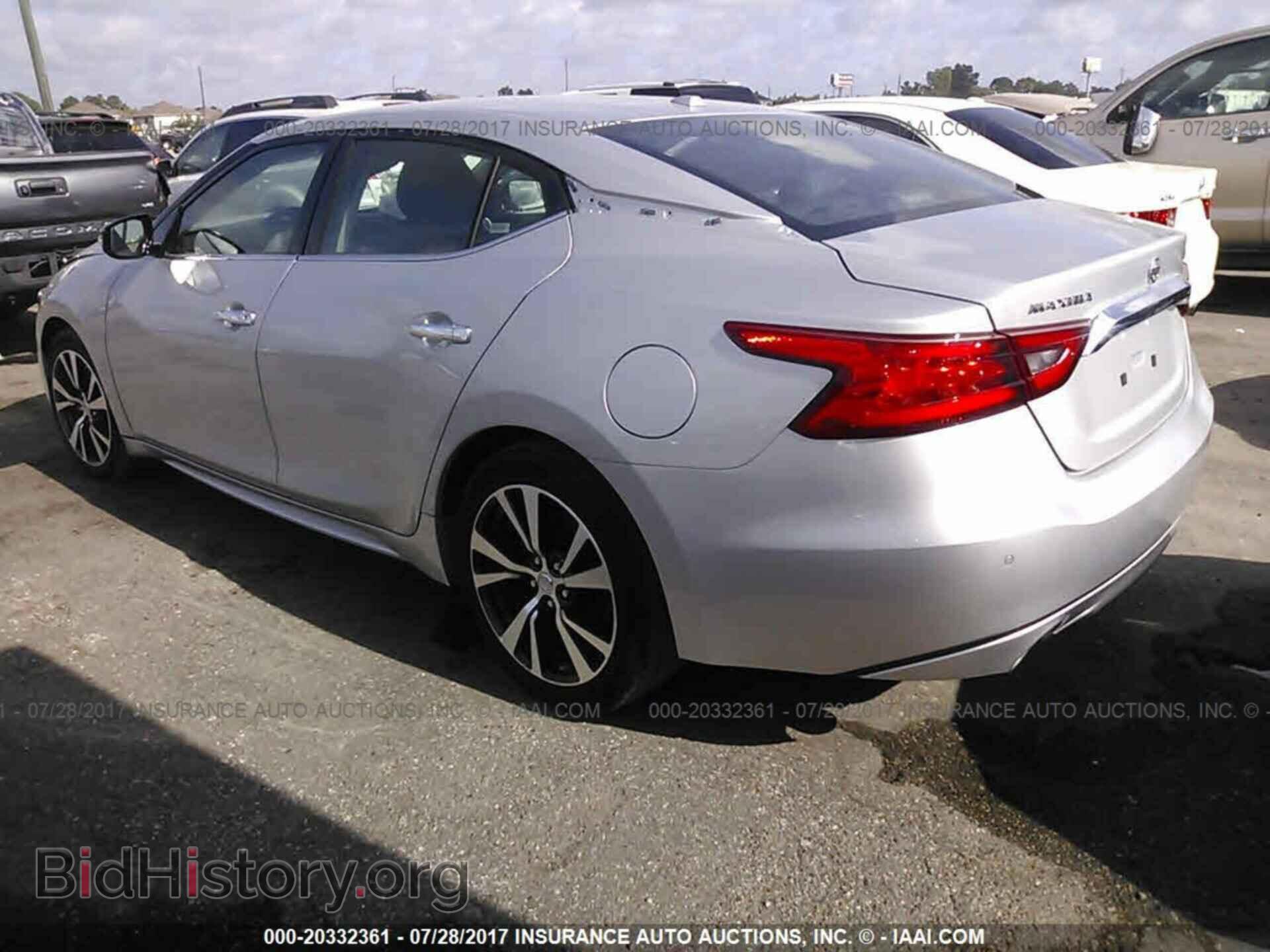 2017 Nissan Maxima - VIN: 1N4AA6AP4HC379228 - Фото 3