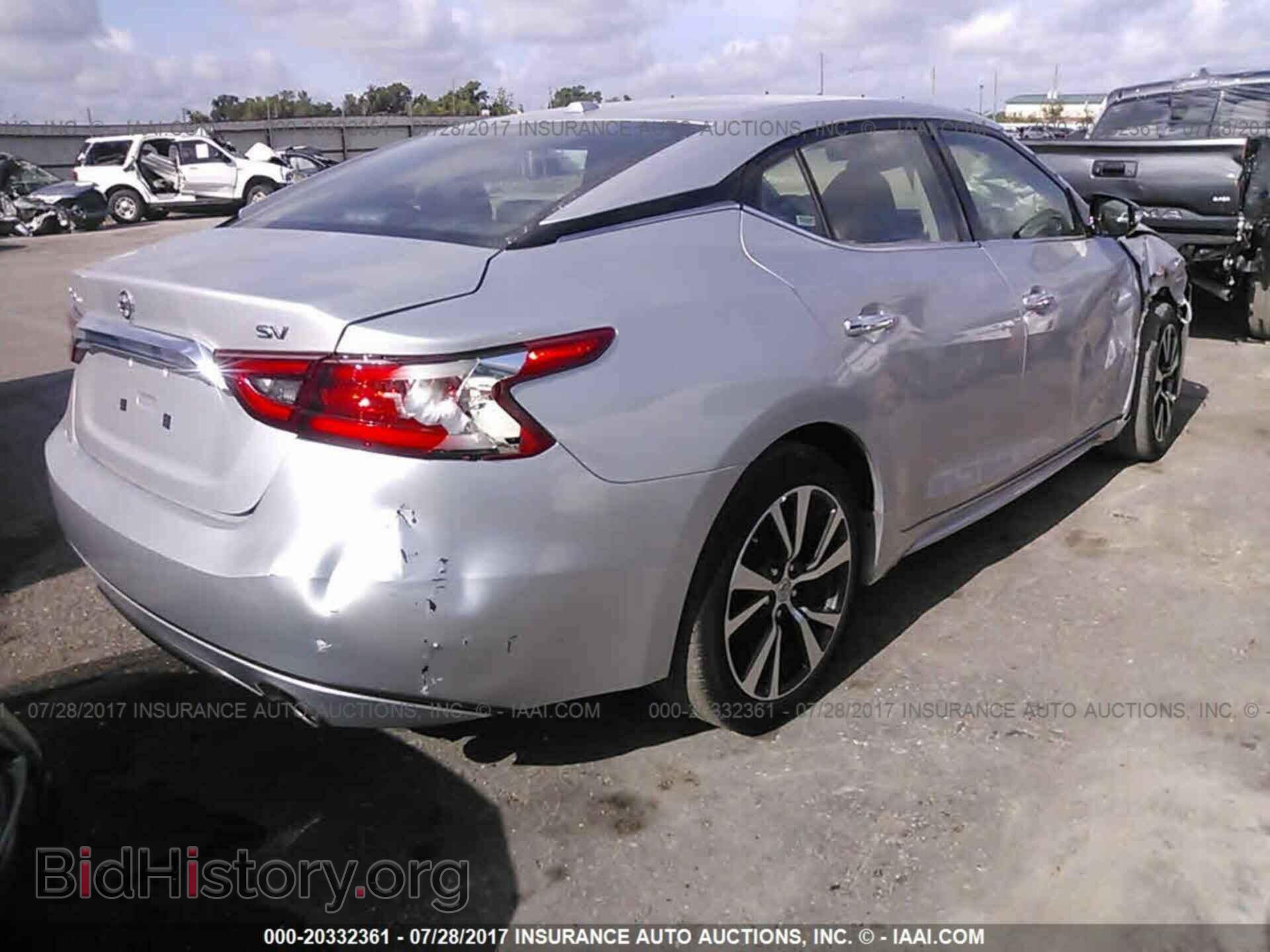 2017 Nissan Maxima - VIN: 1N4AA6AP4HC379228 - Фото 4