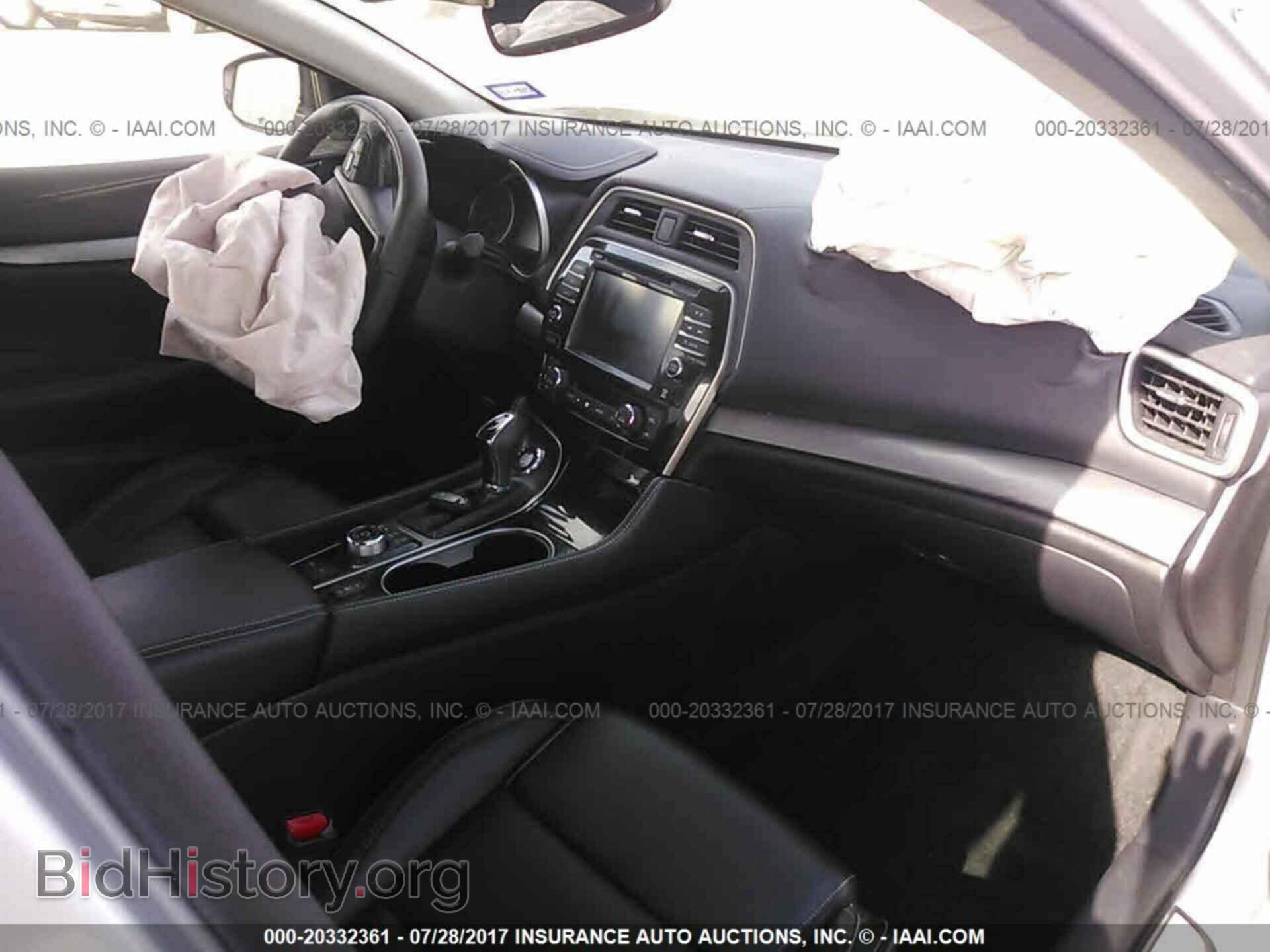 2017 Nissan Maxima - VIN: 1N4AA6AP4HC379228 - Фото 5