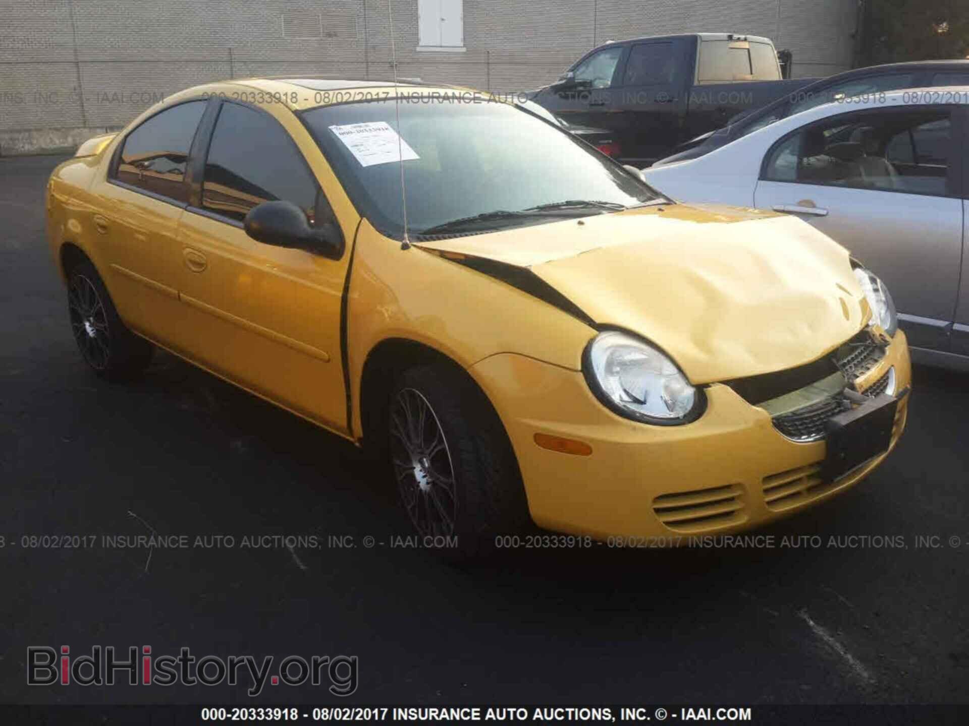 Фотография 1B3ES56C83D120903 - DODGE NEON 2003