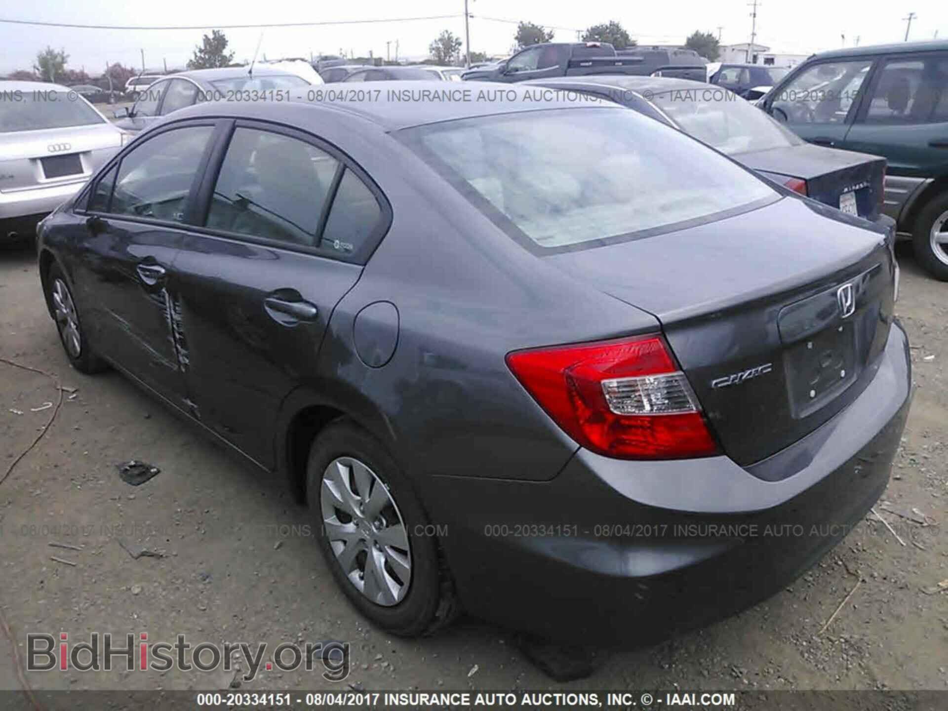 2012 Honda Civic - VIN: 19XFB2F59CE345168 - Фото 3