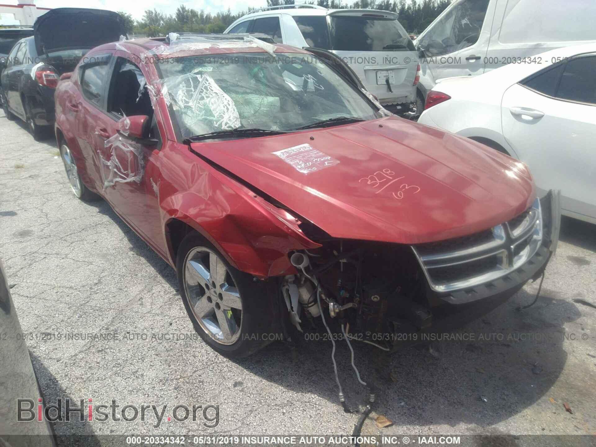 Фотография 1B3BD2FG5BN510462 - DODGE AVENGER 2011