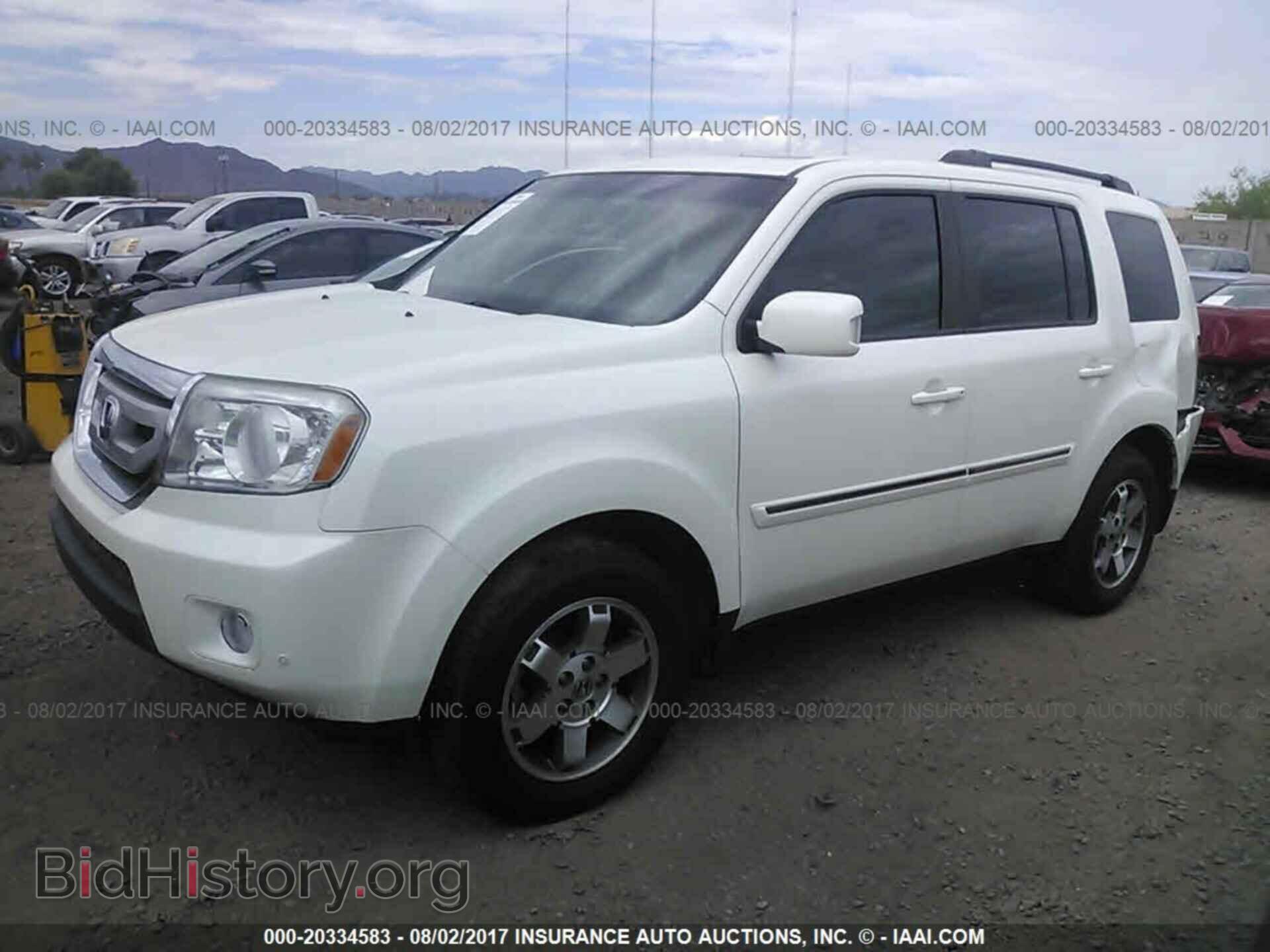 2011 Honda Pilot - VIN: 5FNYF3H99BB027224 - Фото 2