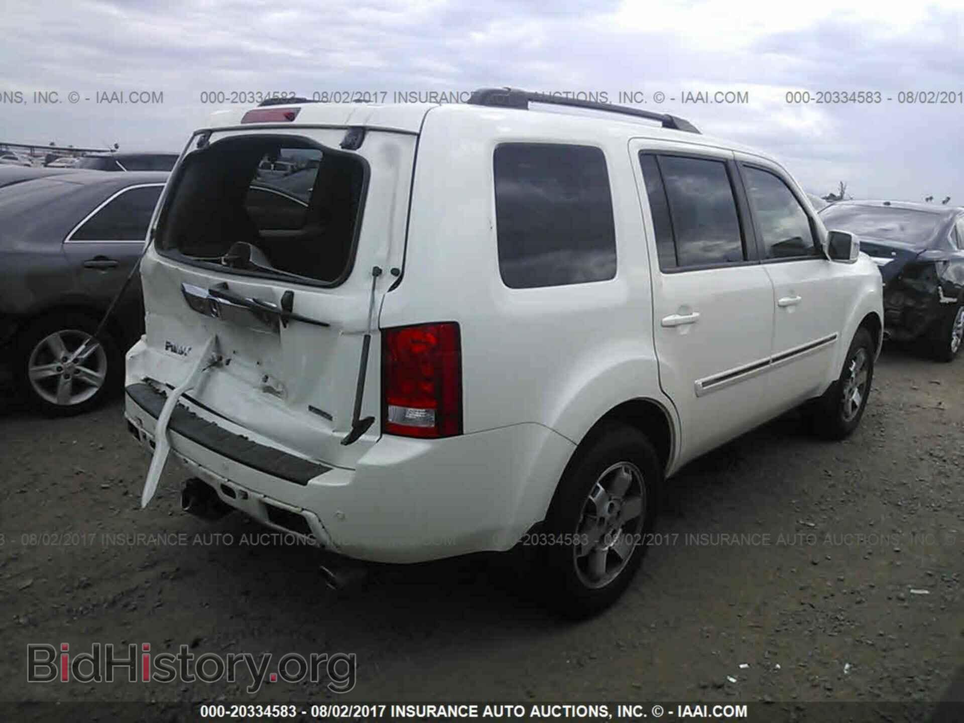 2011 Honda Pilot - VIN: 5FNYF3H99BB027224 - Фото 4