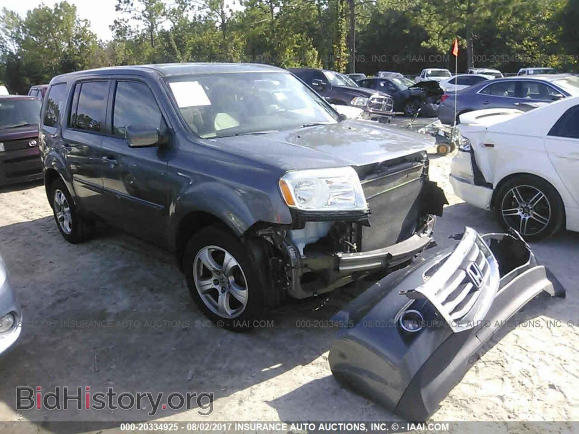 Фотография 5FNYF3H41DB003278 - Honda Pilot 2013