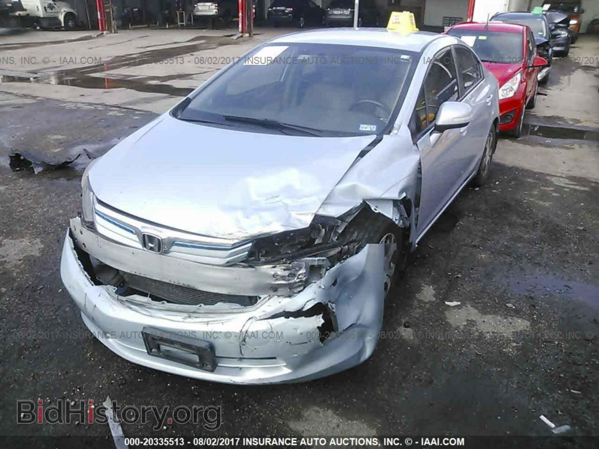 2012 Honda Civic - VIN: JHMFB4F38CS002163 - Photo 2
