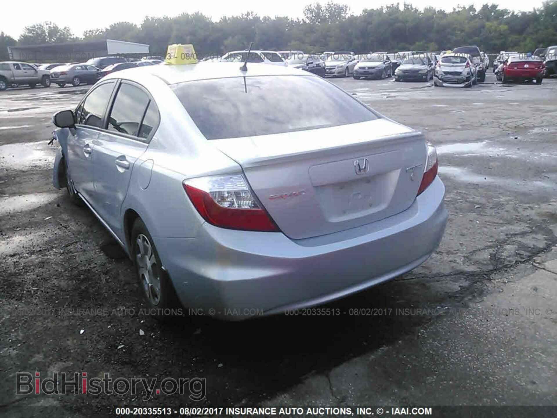 2012 Honda Civic - VIN: JHMFB4F38CS002163 - Photo 3