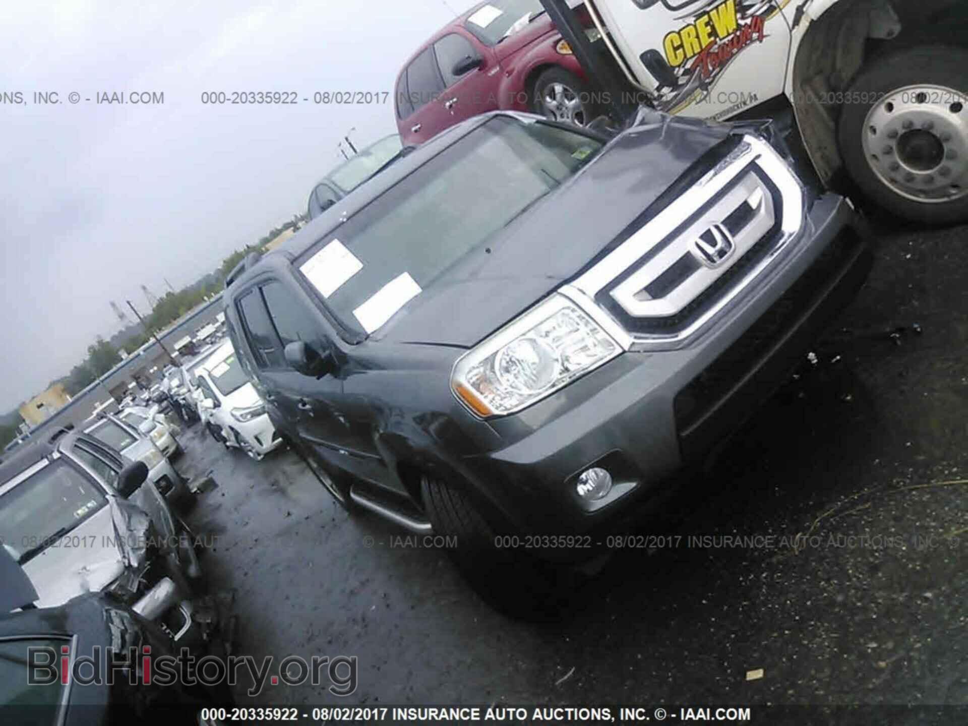 Фотография 5FNYF4H62BB040666 - Honda Pilot 2011
