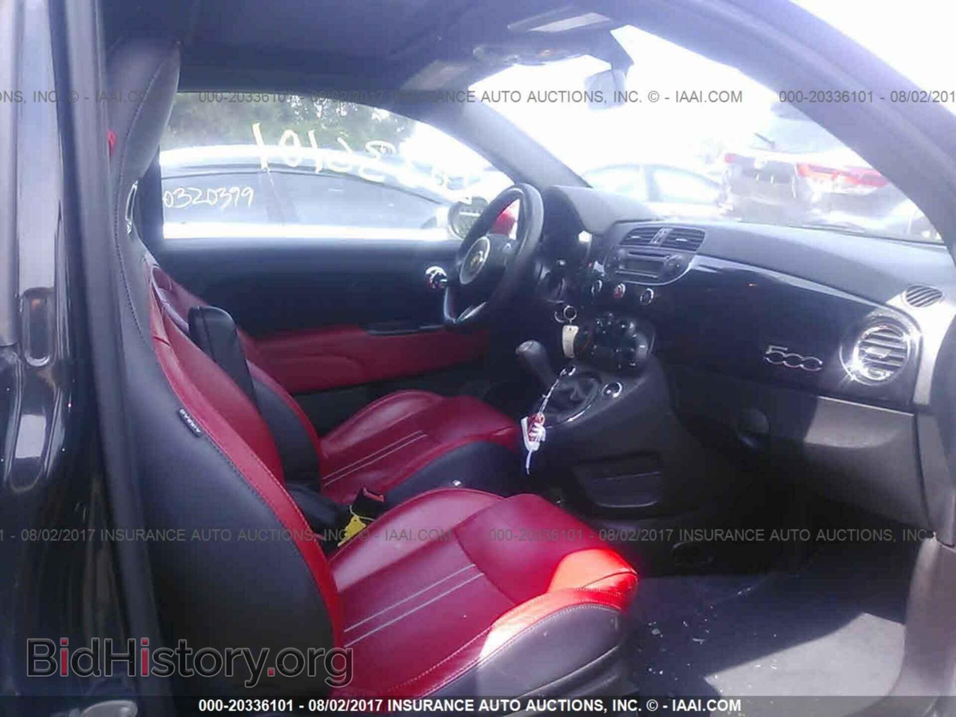 2012 Fiat 500 - VIN: 3C3CFFFH9CT383539 - Photo 5