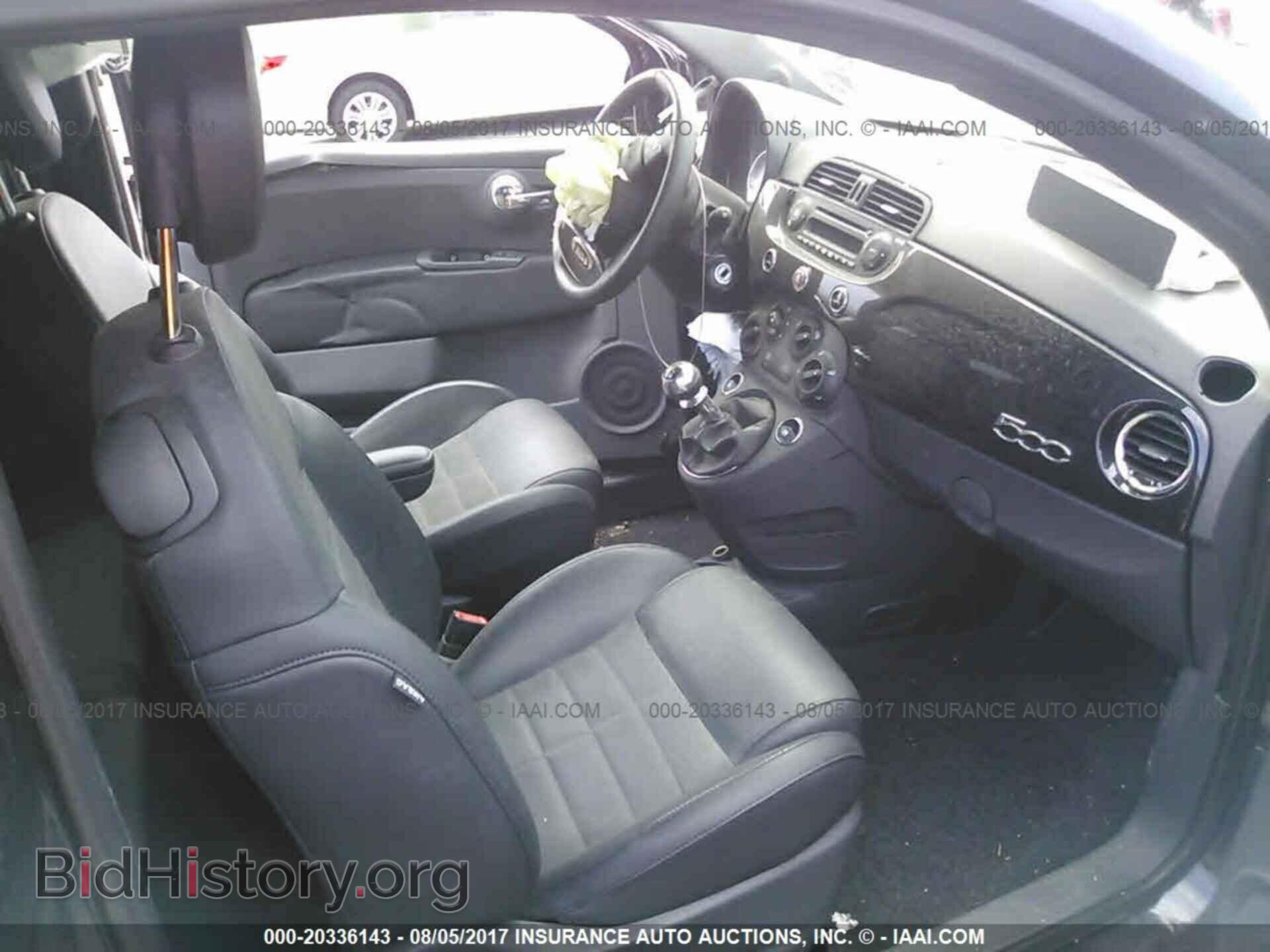 2012 Fiat 500 - VIN: 3C3CFFBR2CT352857 - Фото 5