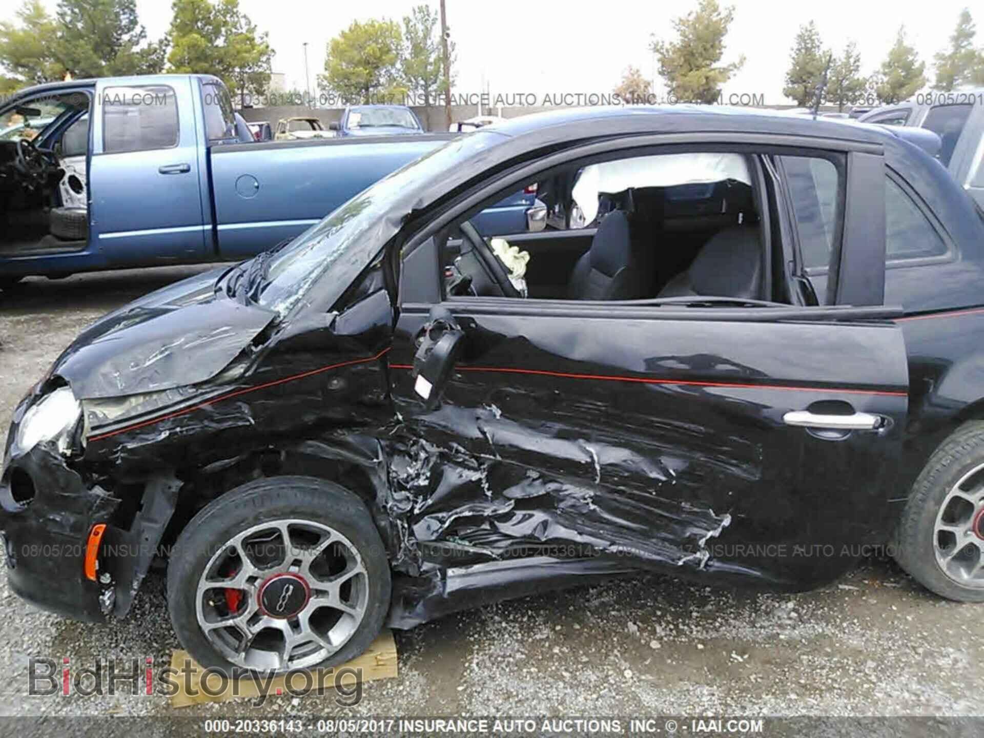 2012 Fiat 500 - VIN: 3C3CFFBR2CT352857 - Фото 6