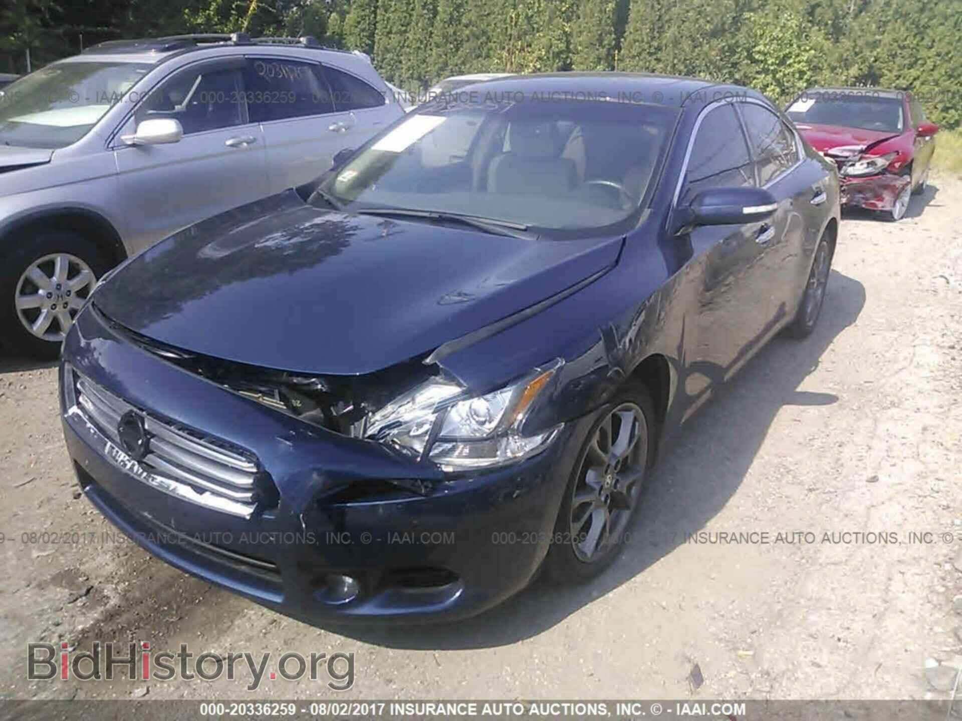 2014 Nissan Maxima - VIN: 1N4AA5AP5EC907493 - Фото 2