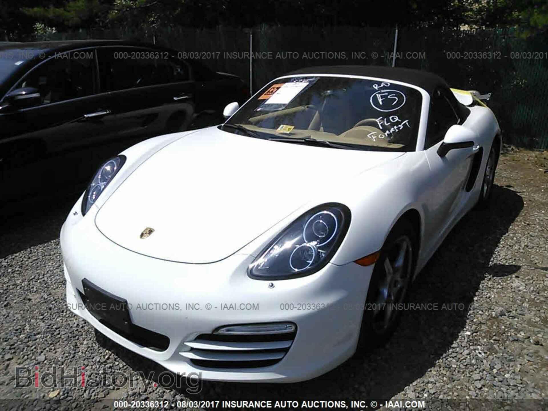 2013 Porsche Boxster - VIN: WP0CA2A81DS113914 - Фото 2