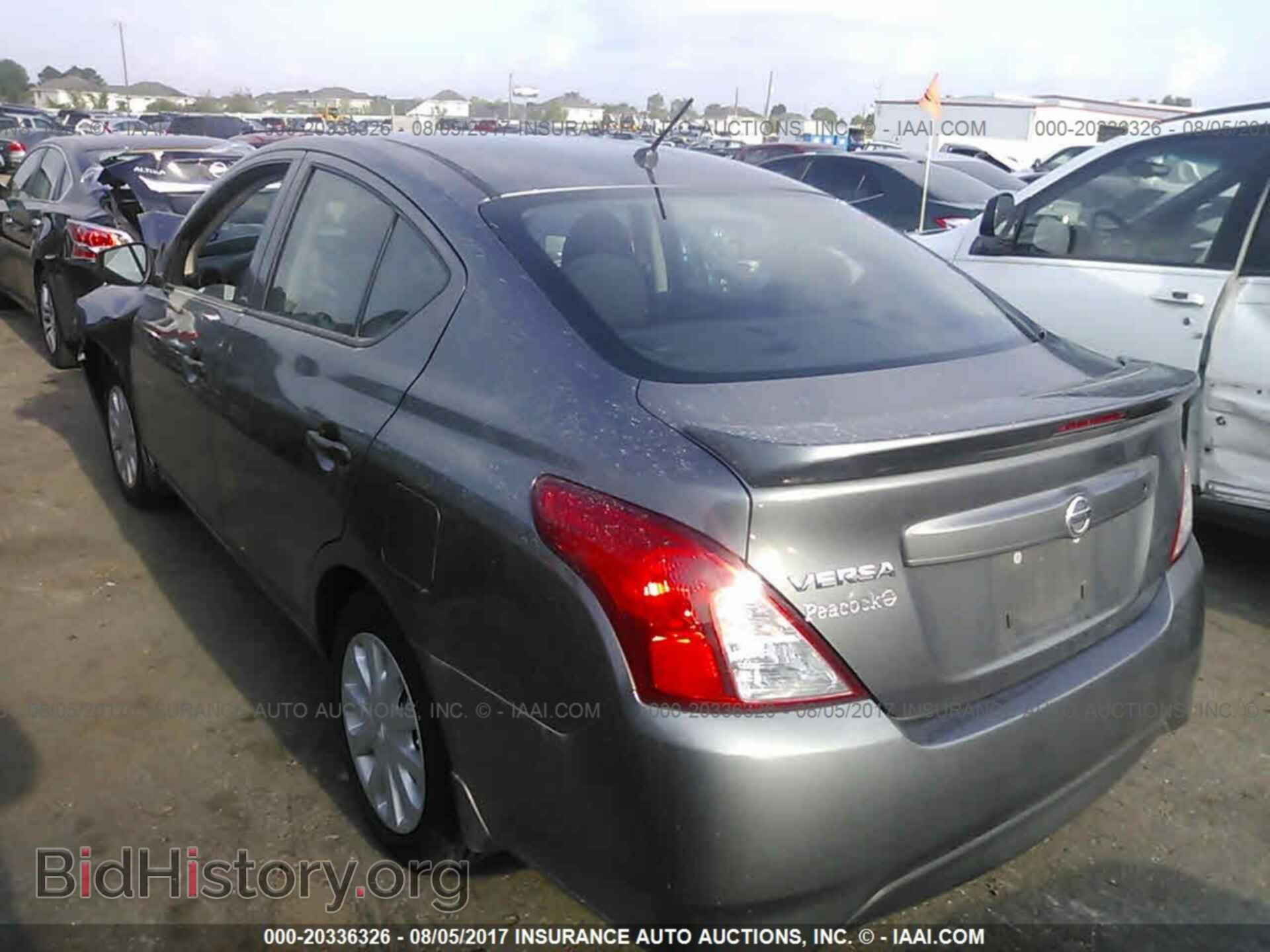 2017 Nissan Versa - VIN: 3N1CN7AP2HL809715 - Фото 3
