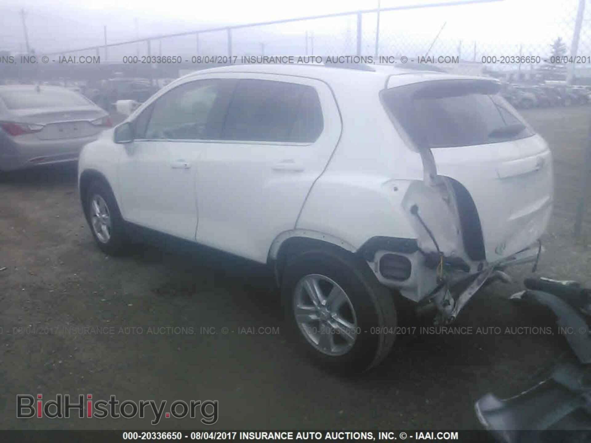 2015 Chevrolet Trax - VIN: KL7CJLSB1FB216024 - Фото 3