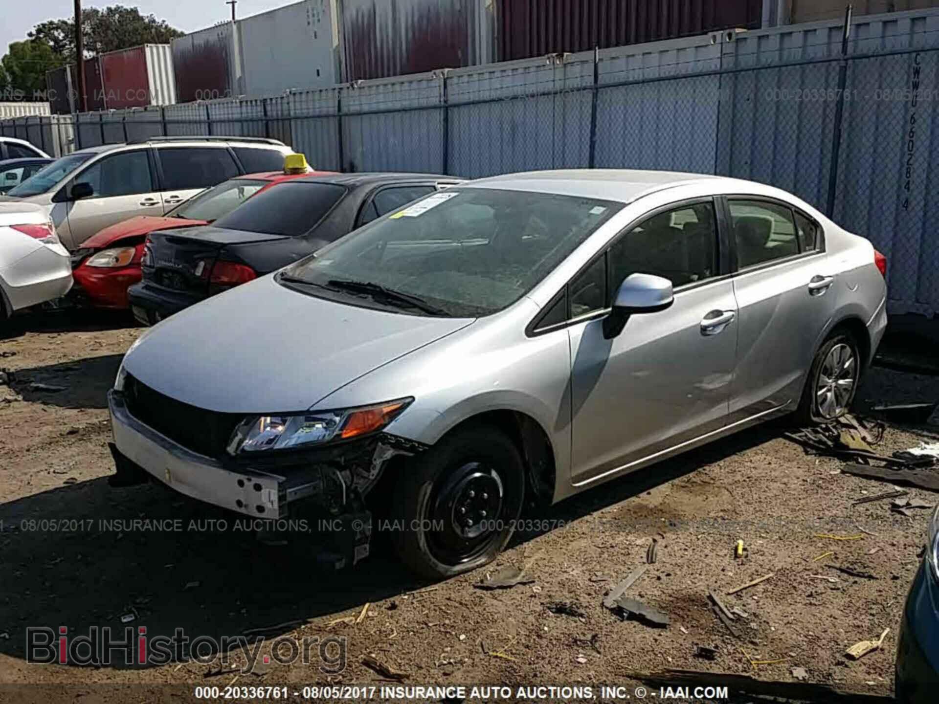 2012 Honda Civic - VIN: 19XFB2F56CE352448 - Фото 2