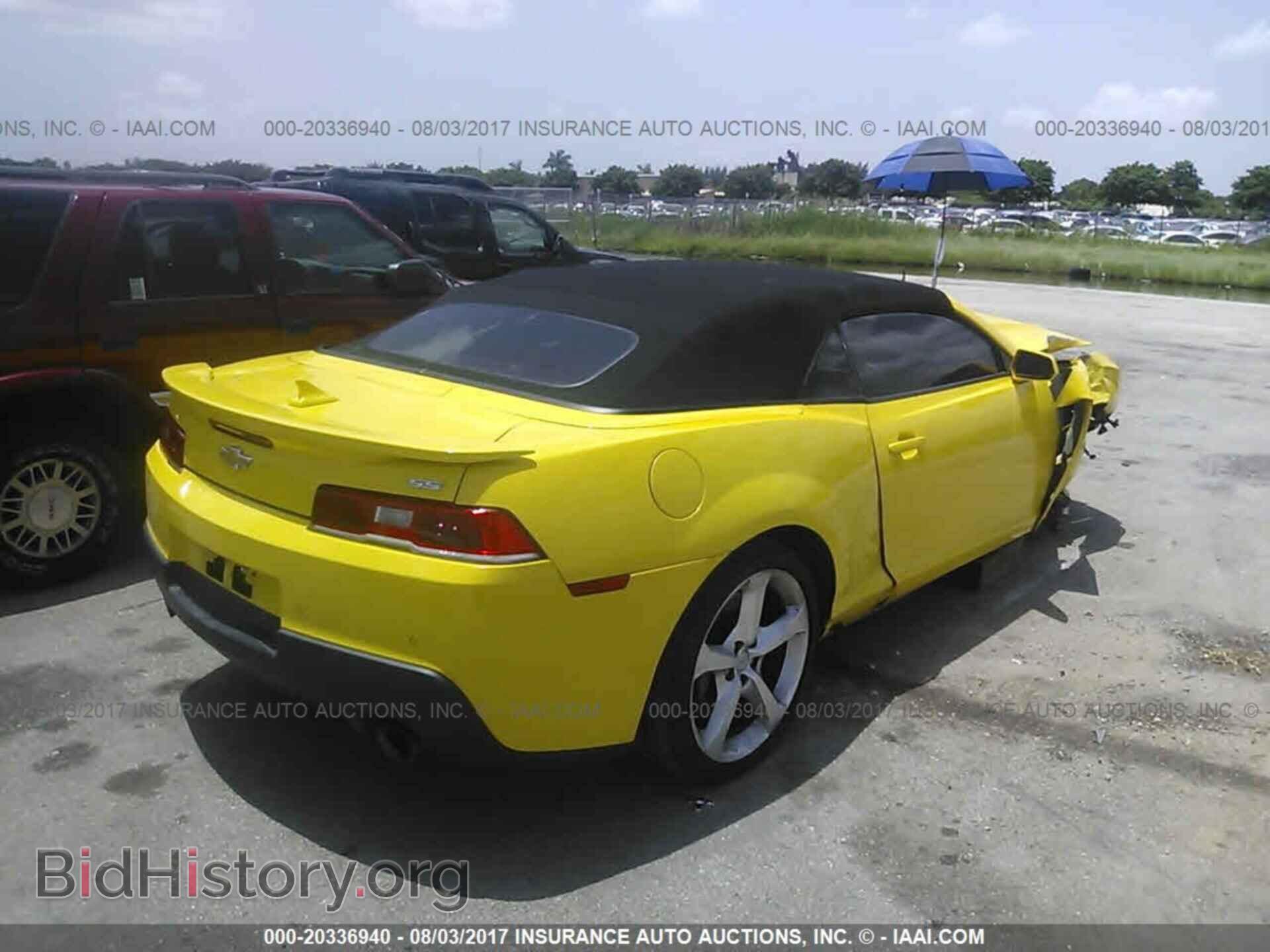 2015 Chevrolet Camaro - VIN: 2G1FK3DJ7F9105912 - Фото 4