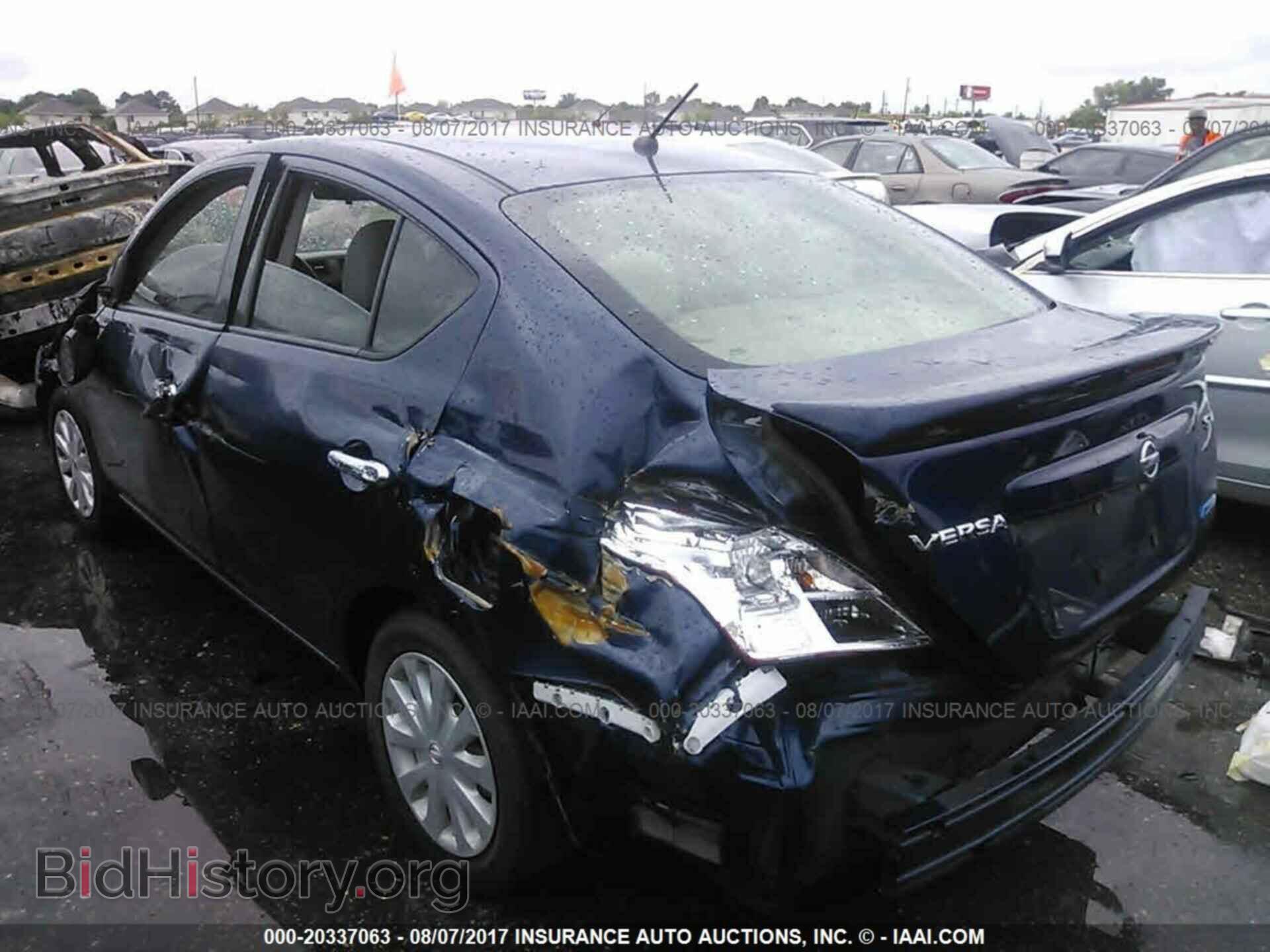 2014 Nissan Versa - VIN: 3N1CN7APXEL800689 - Фото 3