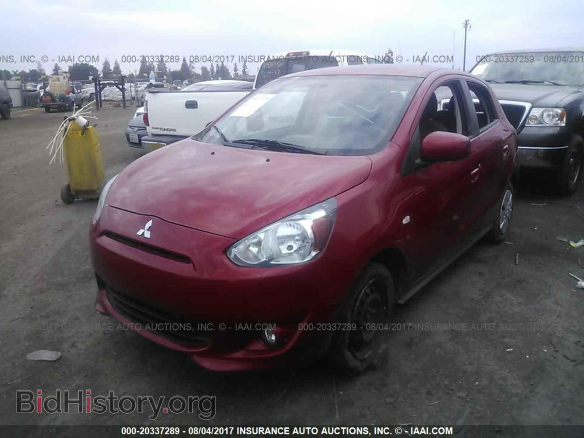 2015 Mitsubishi Mirage - VIN: ML32A3HJ5FH052984 - Фото 2