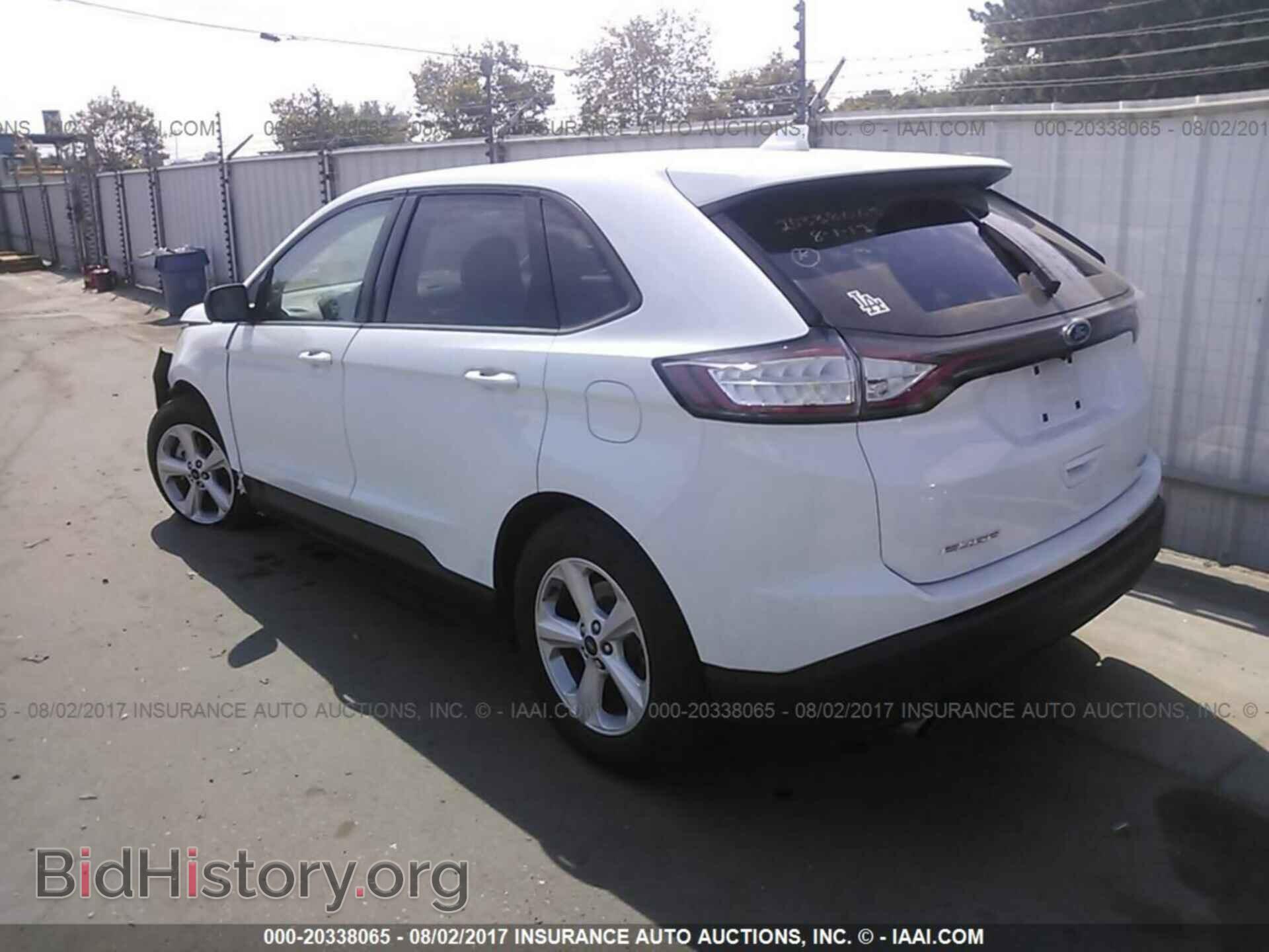 2016 Ford Edge - VIN: 2FMPK3G96GBB27502 - Фото 3