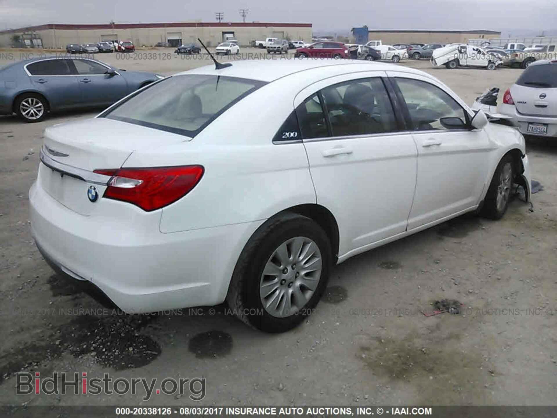 2012 Chrysler 200 - VIN: 1C3CCBAB9CN145579 - Photo 4