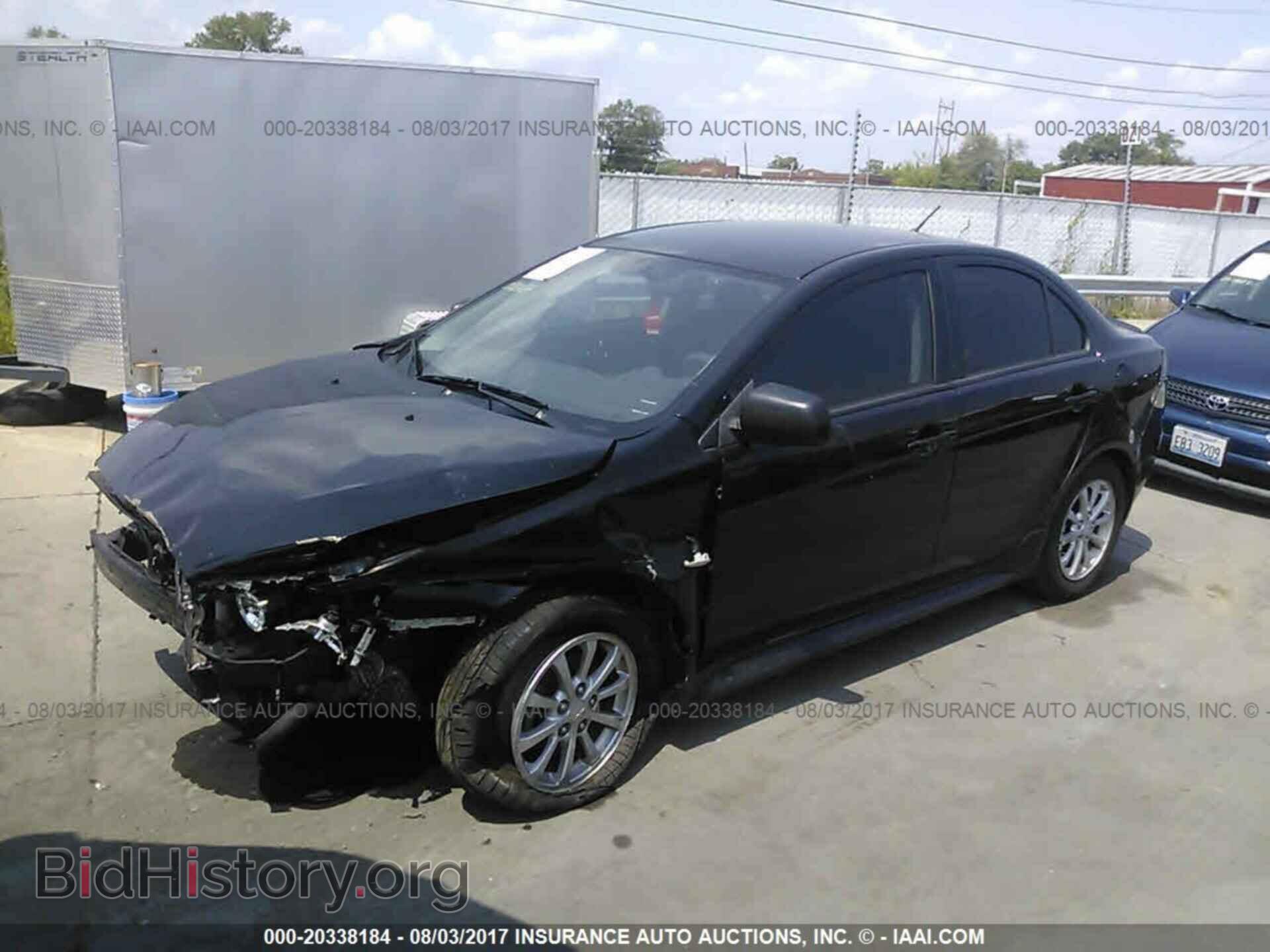 2012 Mitsubishi Lancer - VIN: JA32V2FW9CU010099 - Фото 2