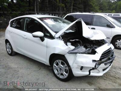 2016 Ford FIESTA, белый — VIN 3FADP4EJ2GM101043, IAAI