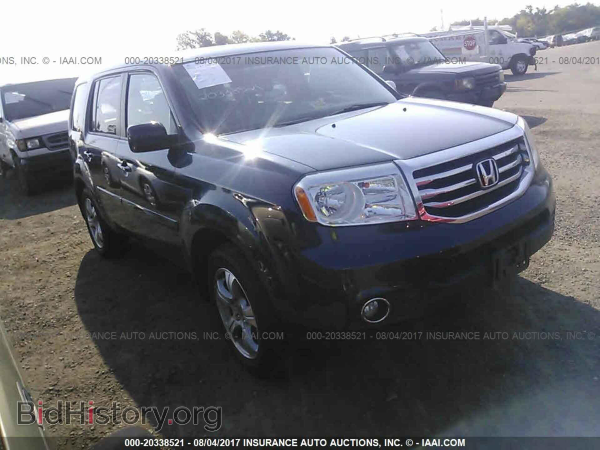 Фотография 5FNYF4H56CB073677 - Honda Pilot 2012
