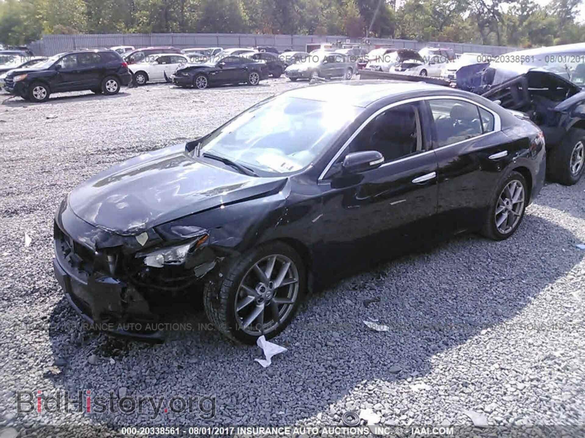 2011 Nissan Maxima - VIN: 1N4AA5AP0BC817132 - Фото 2