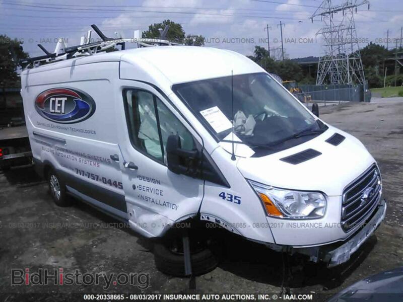 2015 Ford TRANSIT (VIN 1FTYR2CG8FKA90119) — фото 1 из 10, IAAI, повреждение: правая передняя часть
