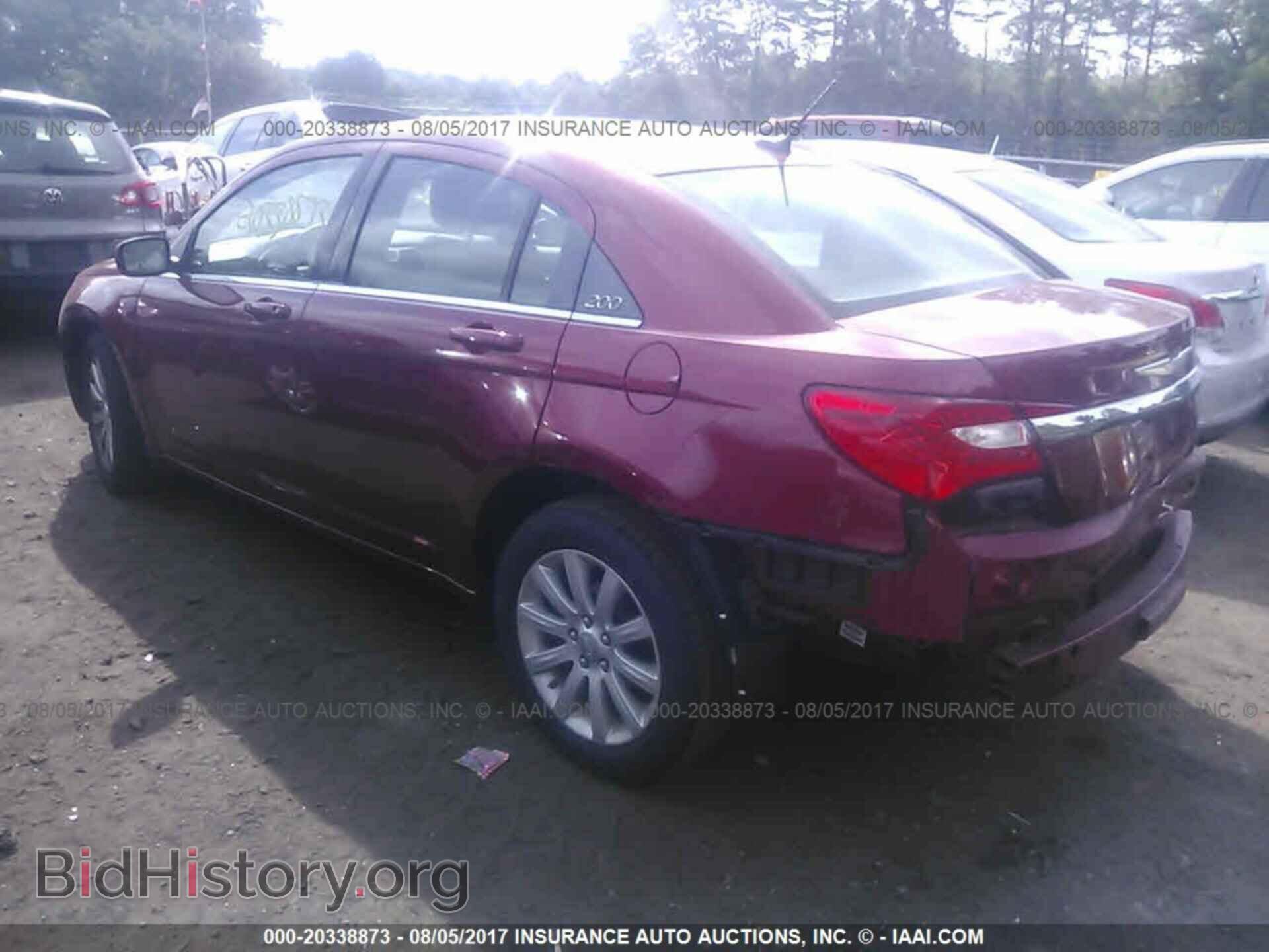 2012 Chrysler 200 - VIN: 1C3CCBBB3CN173764 - Фото 3