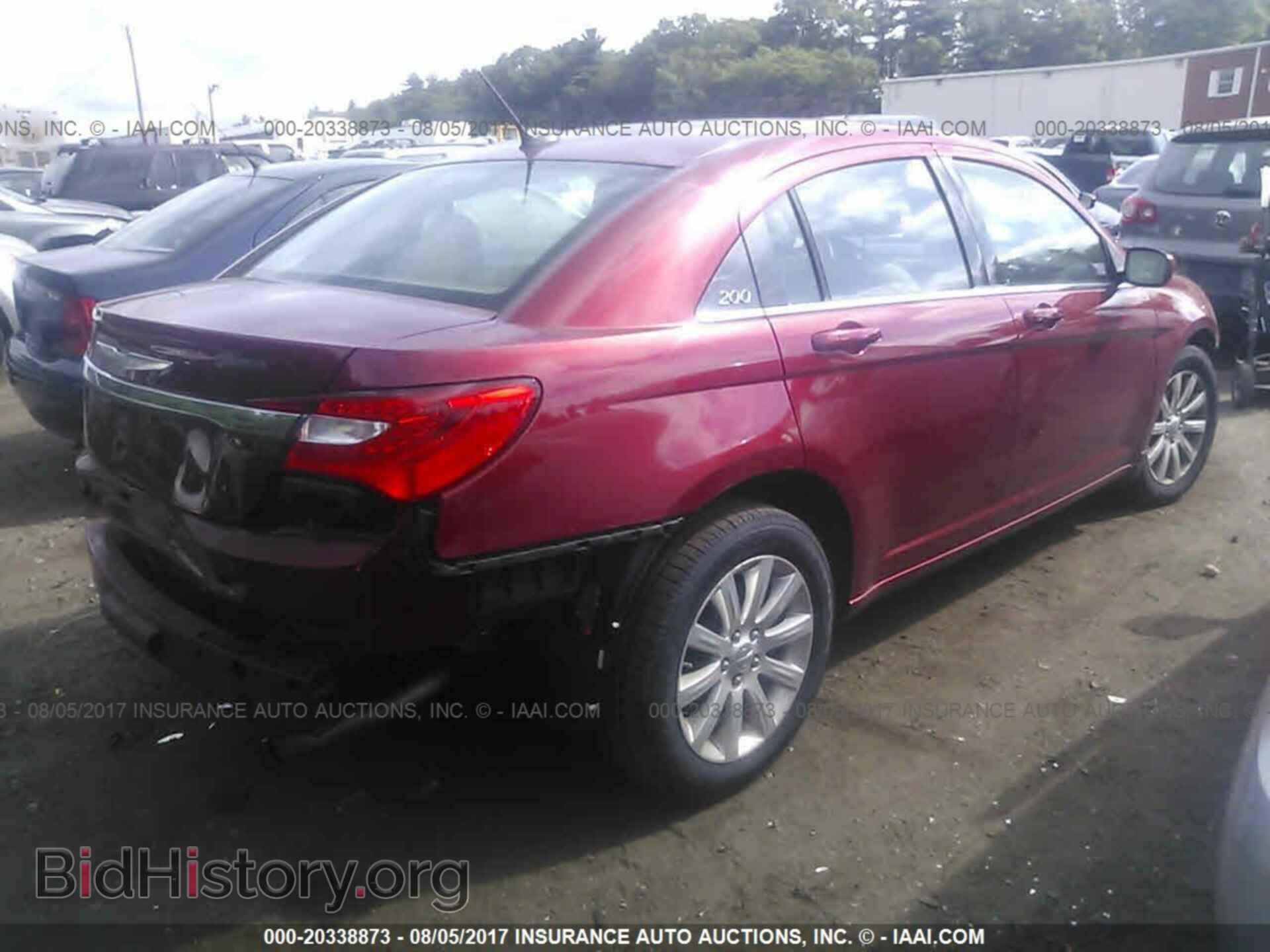 2012 Chrysler 200 - VIN: 1C3CCBBB3CN173764 - Фото 4